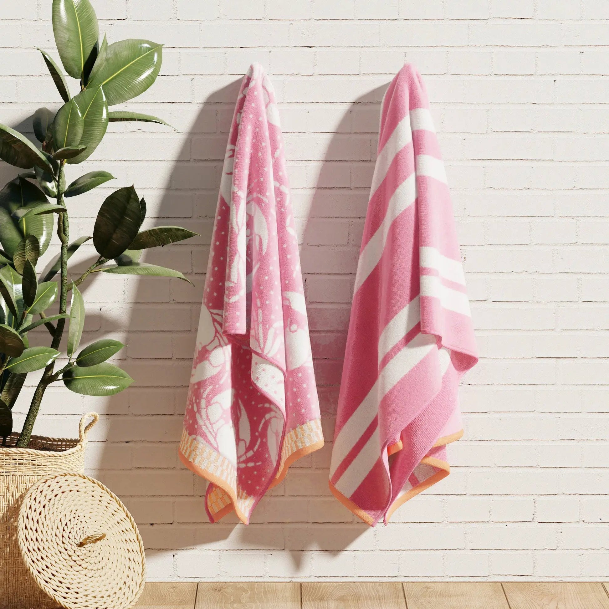 Cotton Velour Beach Towel - Maui Collection from PriceLows™
