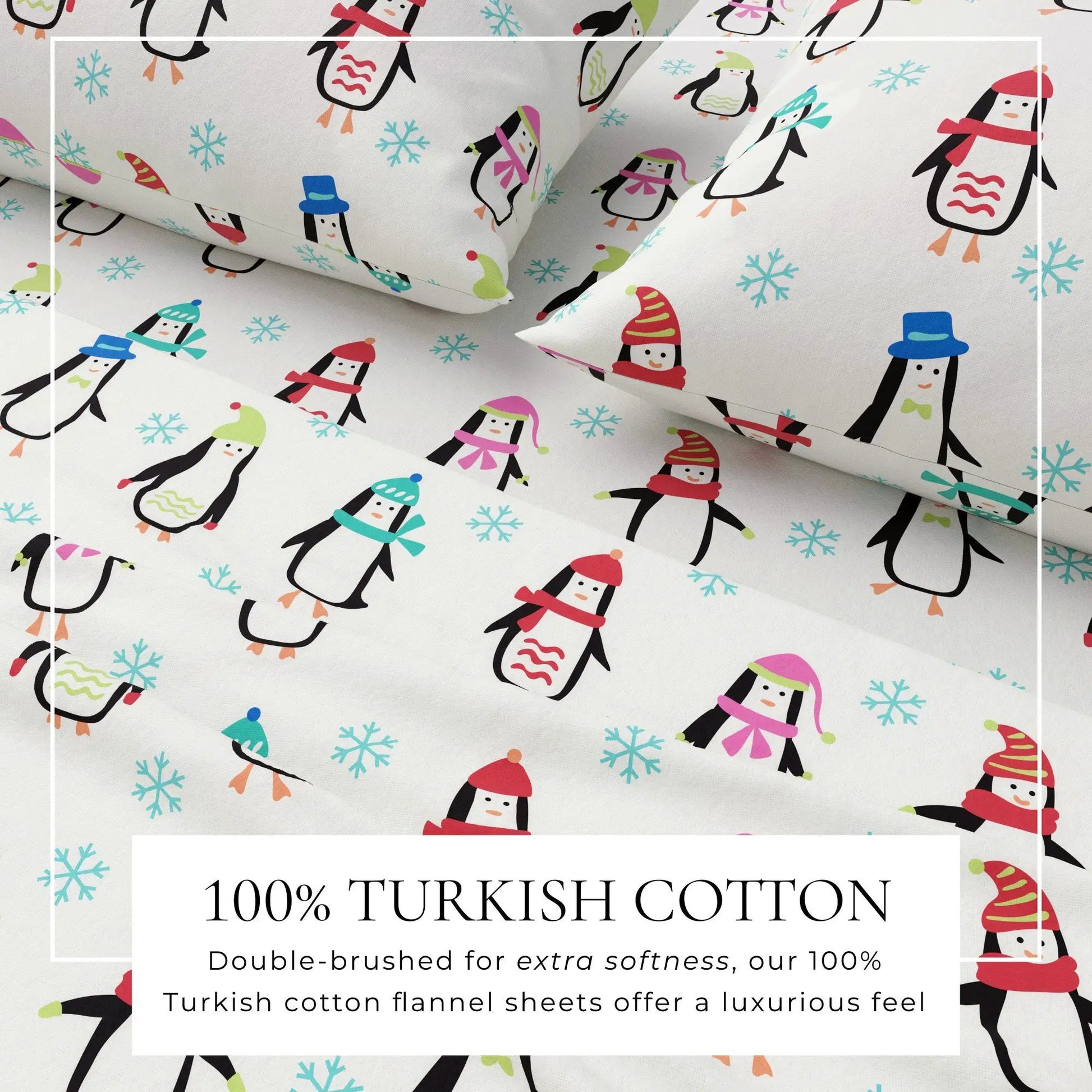 Turkish Cotton Flannel Sheet - Stratton Collection from PriceLows™