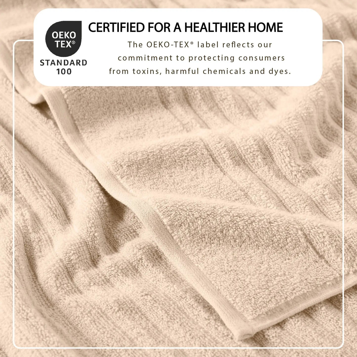 Luxury Combed Cotton Bath Towel Set - Karina Collection from PriceLows™