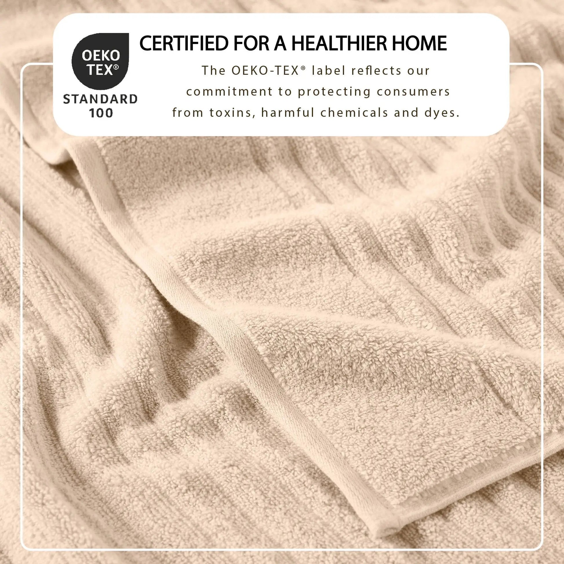Luxury Combed Cotton Bath Towel Set - Karina Collection from PriceLows™