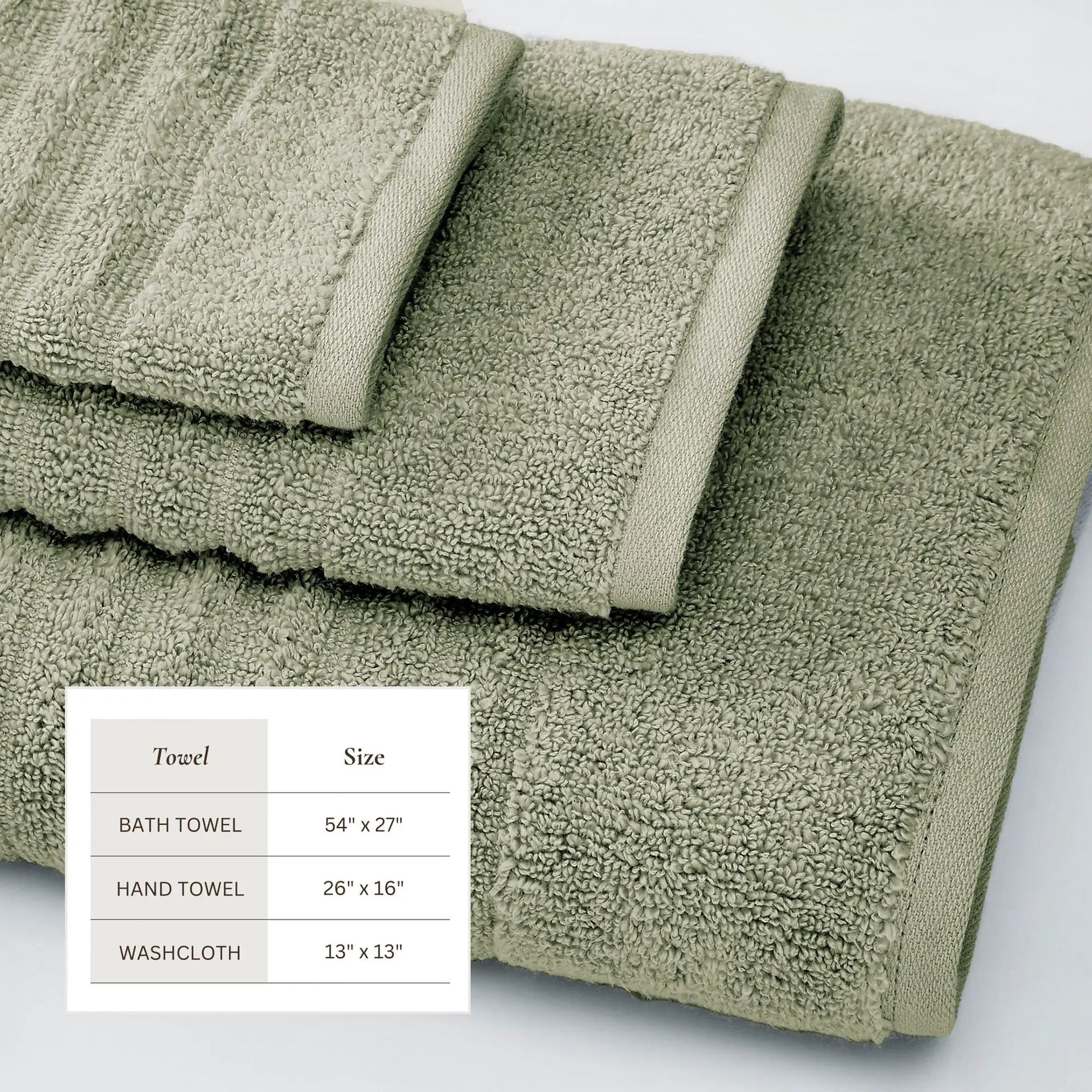 Luxury Combed Cotton Bath Towel Set - Karina Collection from PriceLows™