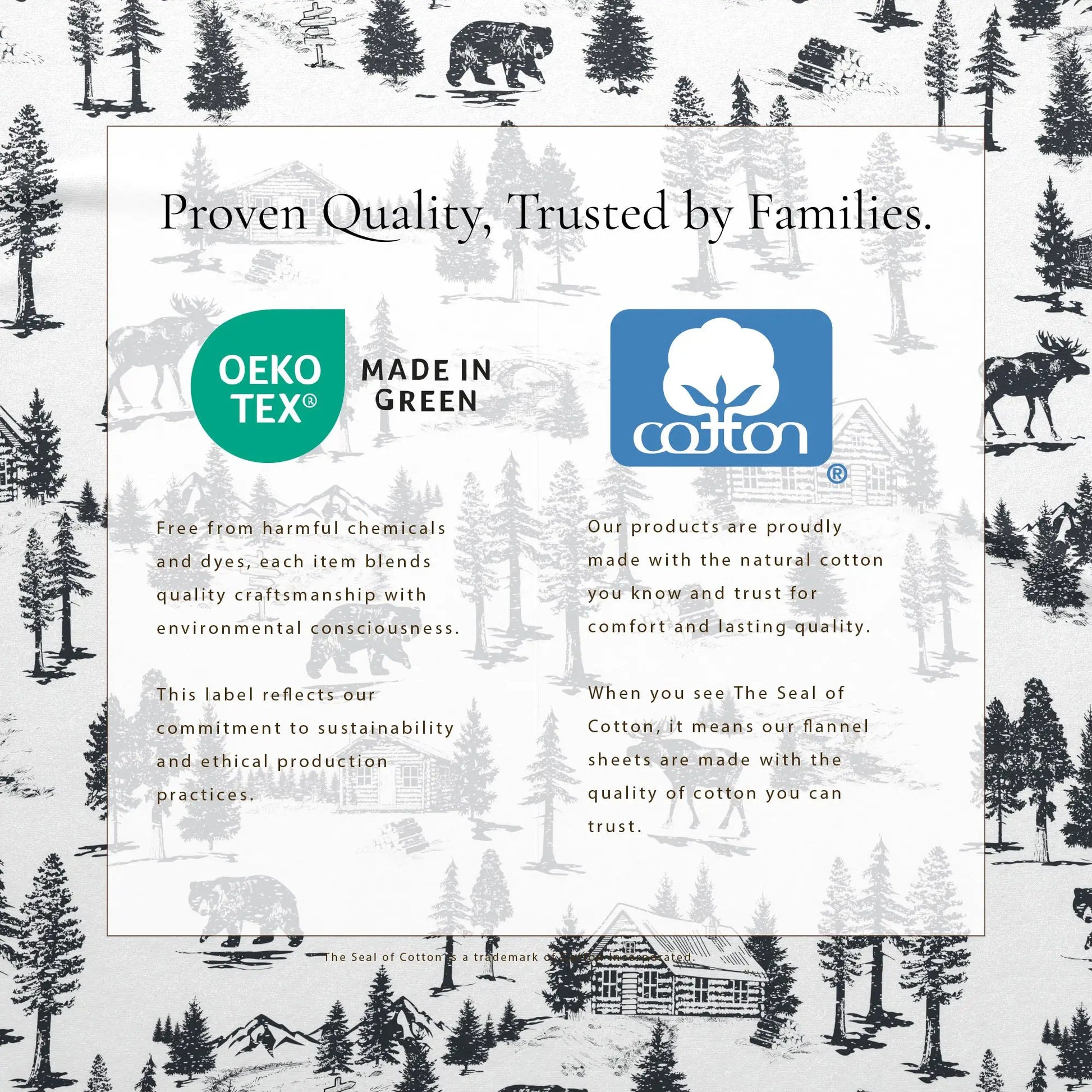Turkish Cotton Flannel Sheet - Lakeview Collection from PriceLows™