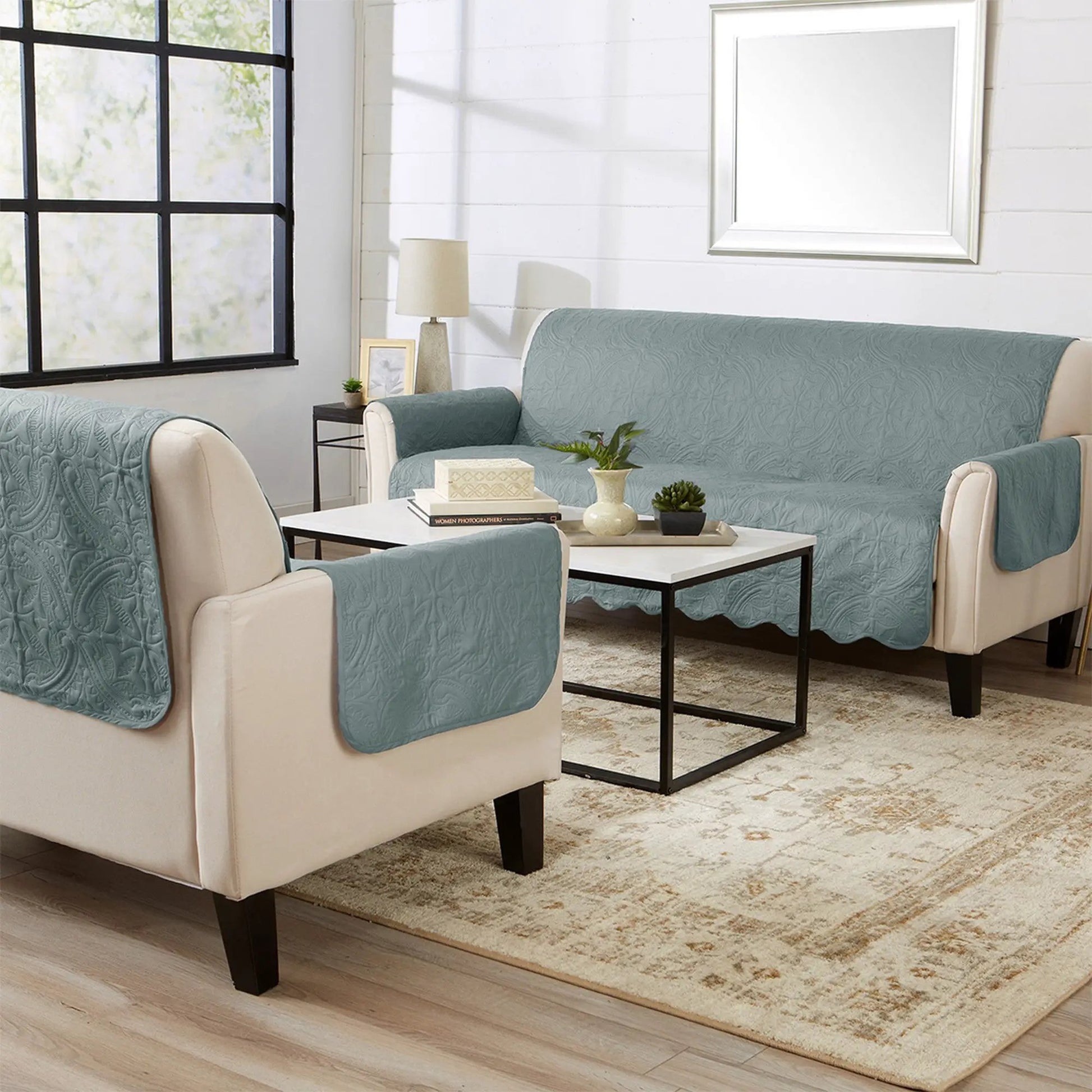 Medallion Solid Furniture Protector - Elenor Collection from PriceLows™