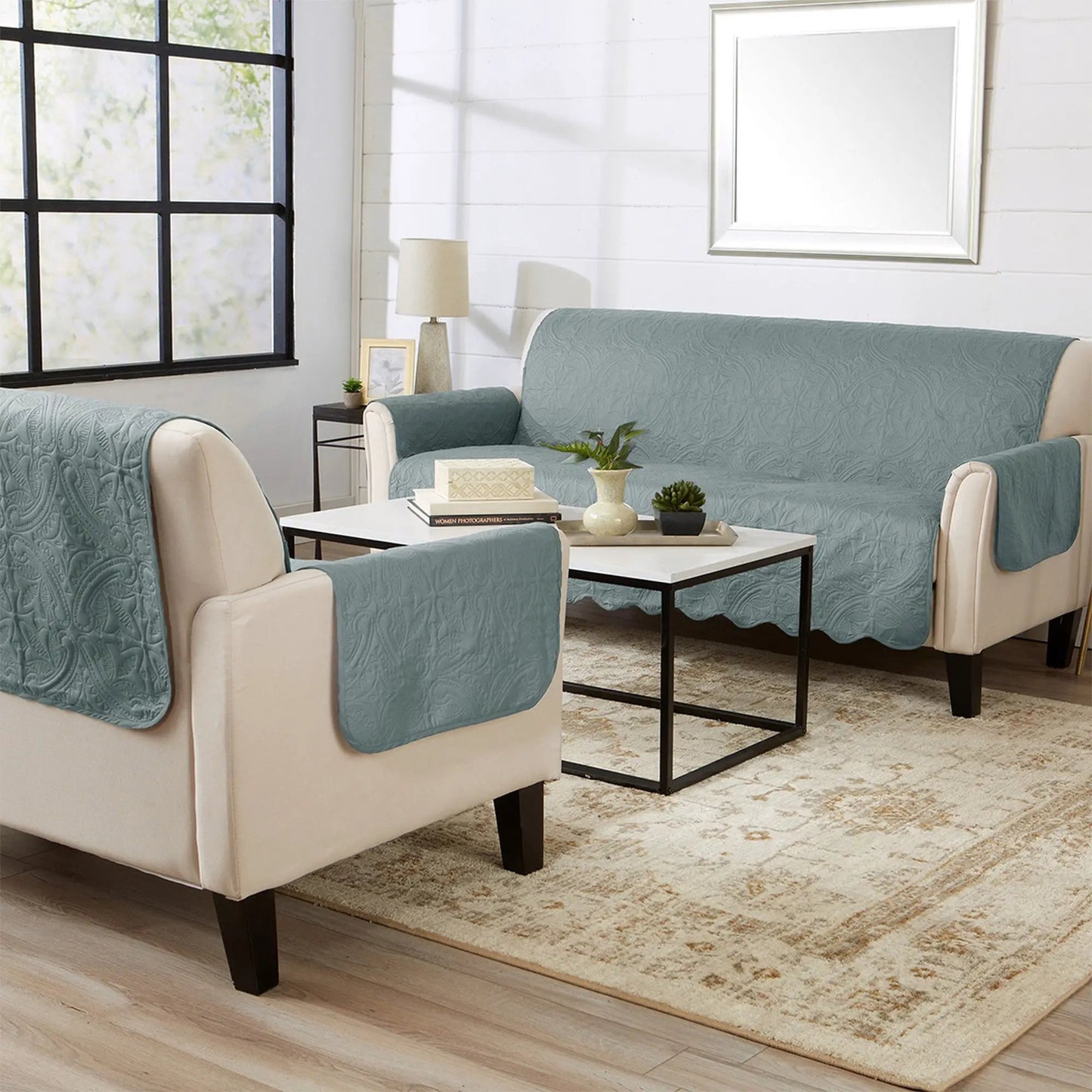 Medallion Solid Furniture Protector - Elenor Collection from PriceLows™