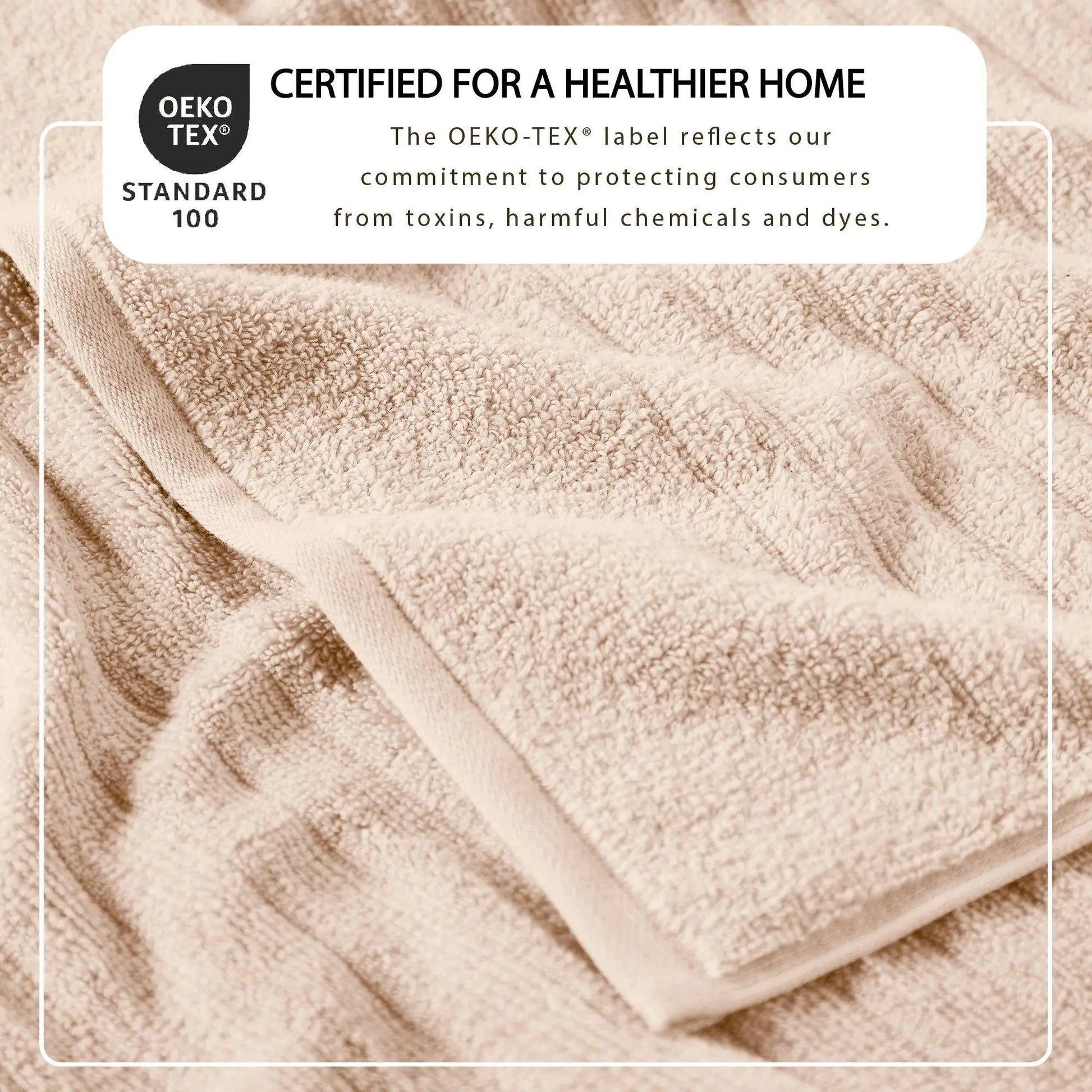 Luxury Combed Cotton Bath Towel Set - Karina Collection from PriceLows™