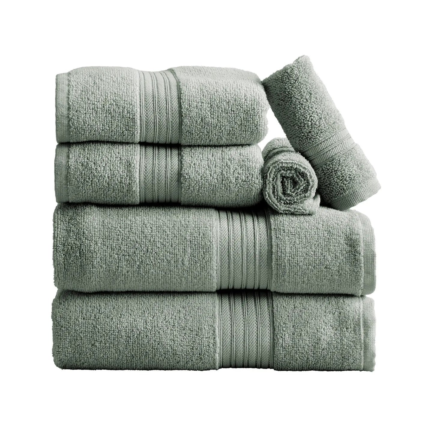 Cotton Terry Bath Towel Set - Cooper Collection from PriceLows™