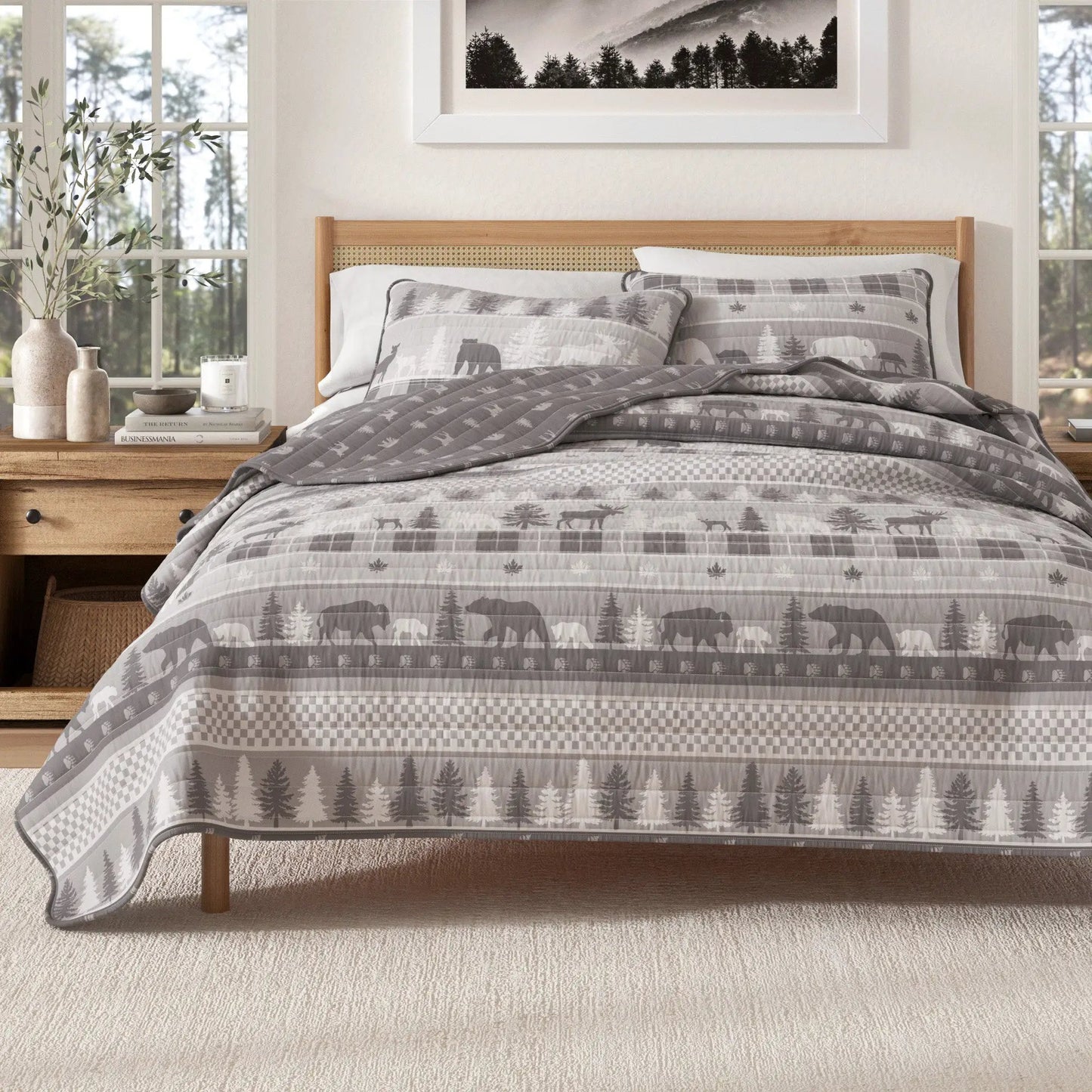 Rustic Landscape Quilt Set - Matthew Collection from PriceLows™