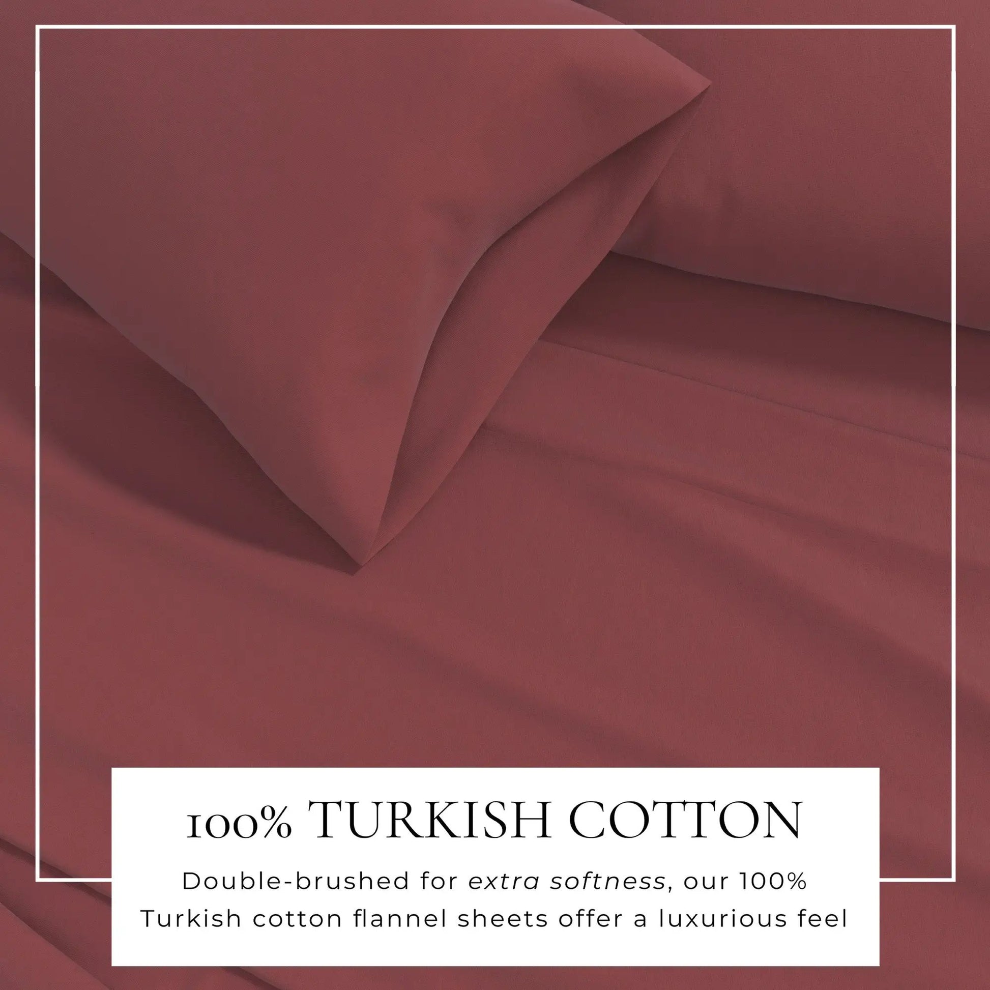 Cotton Solid Flannel Sheet - Nordic Collection from PriceLows™