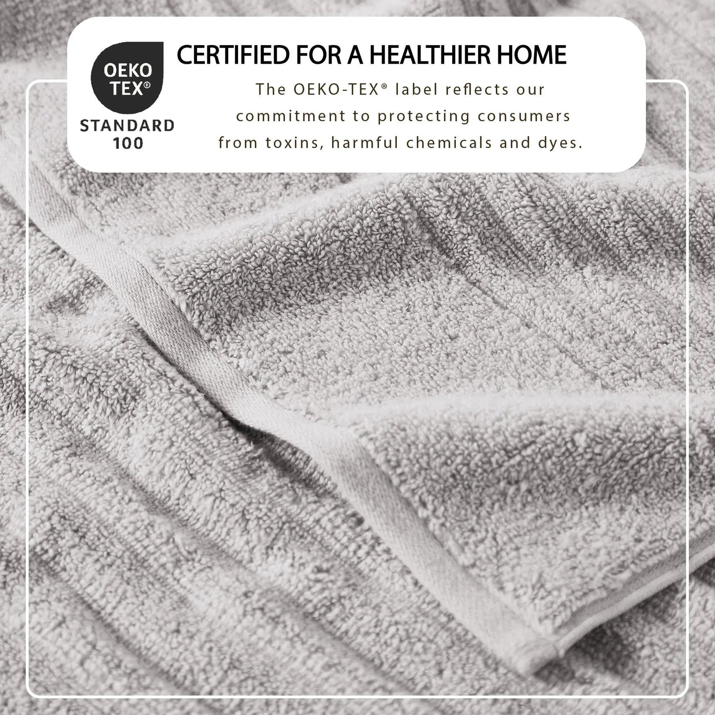 Luxury Combed Cotton Bath Towel Set - Karina Collection from PriceLows™
