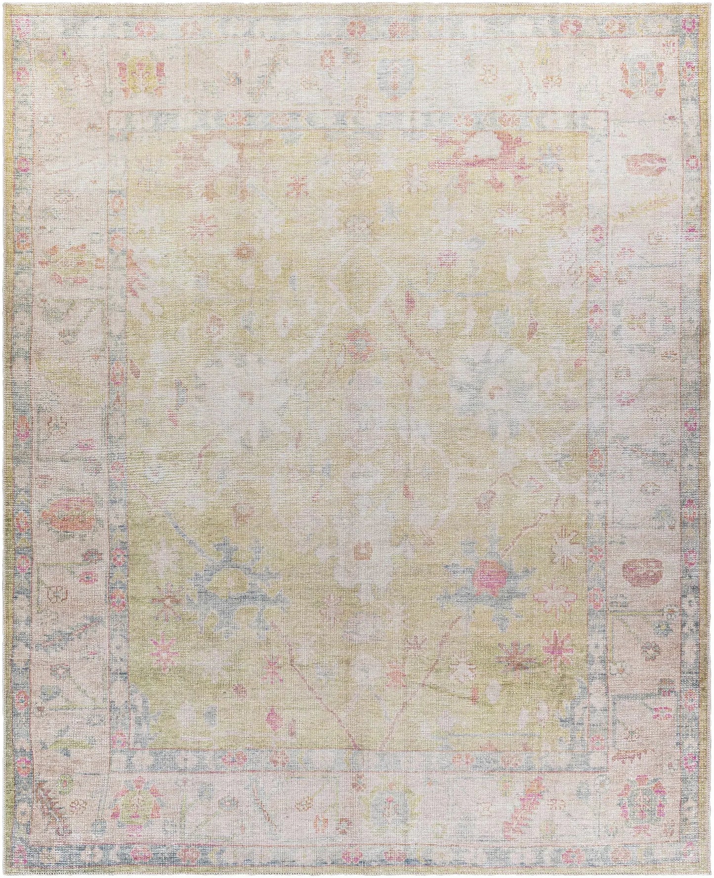 Bozkurt Distressed Washable Rug from PriceLows™