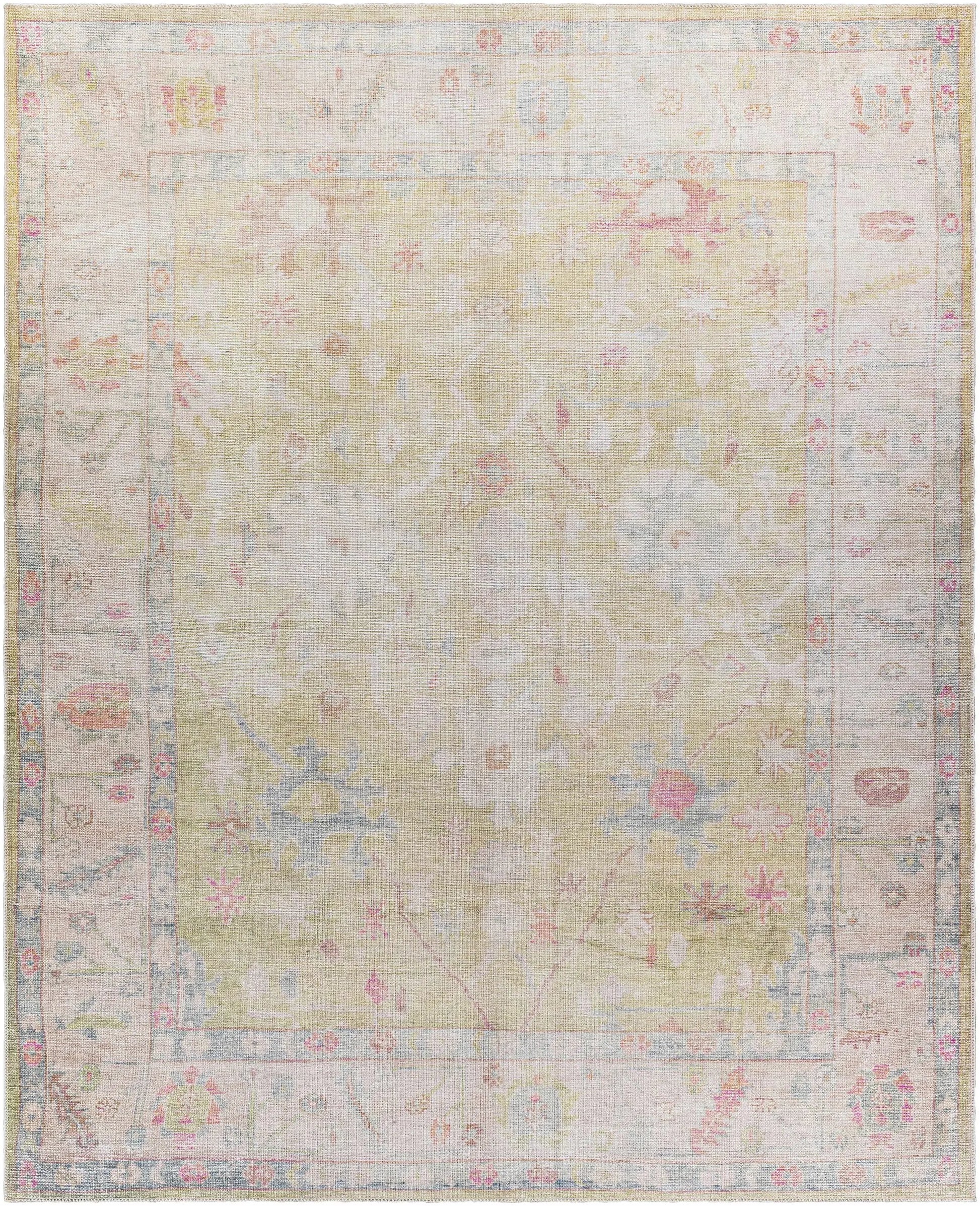 Bozkurt Distressed Washable Rug from PriceLows™