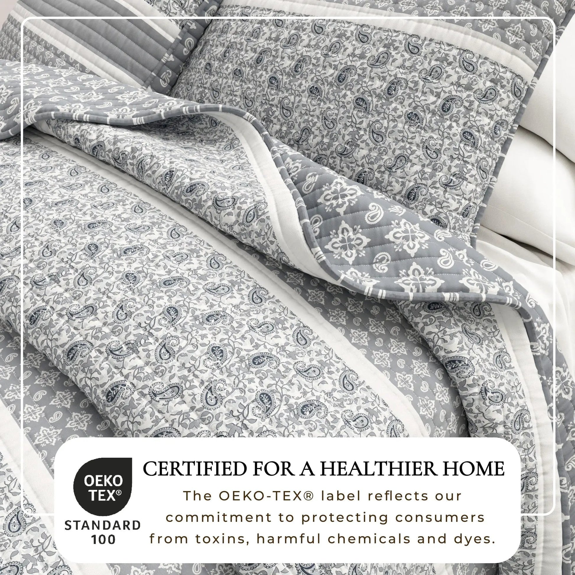 Stripe Quilt - Kadi Collection from PriceLows™