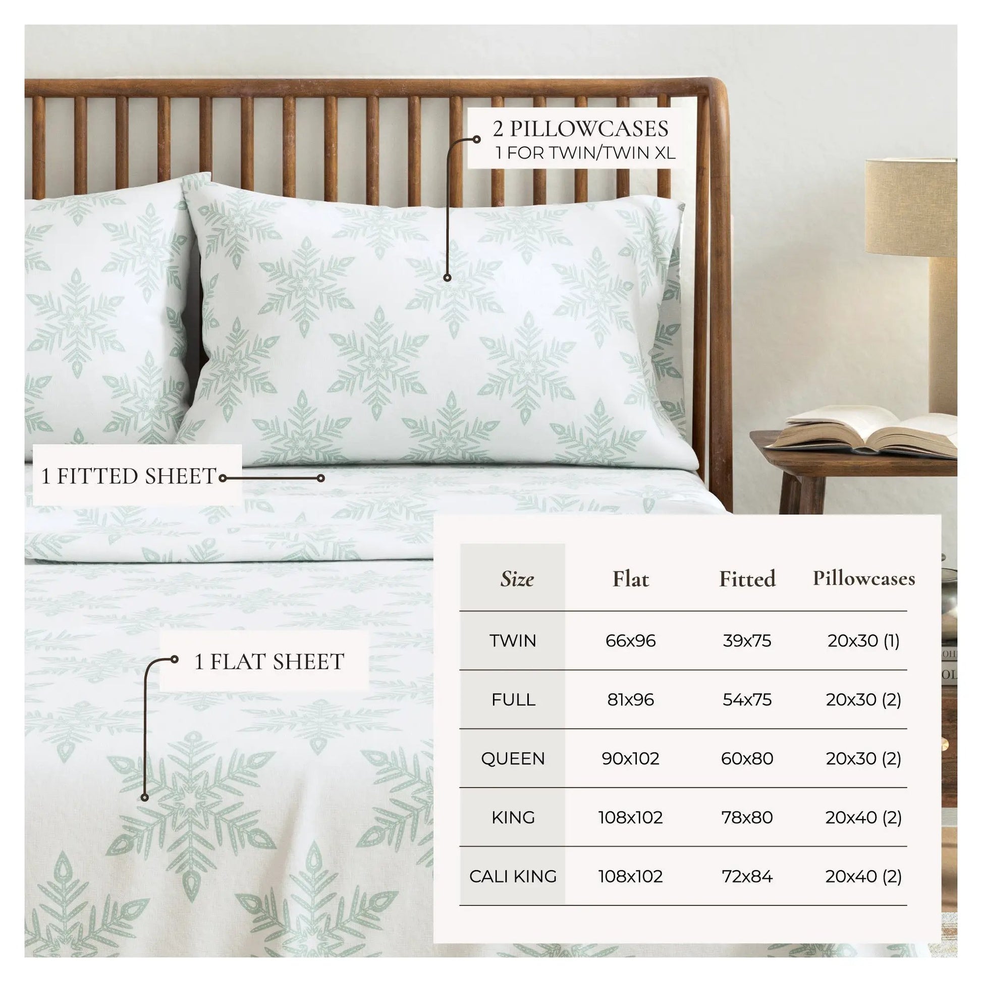 Turkish Cotton Flannel Sheet - Belle Collection from PriceLows™