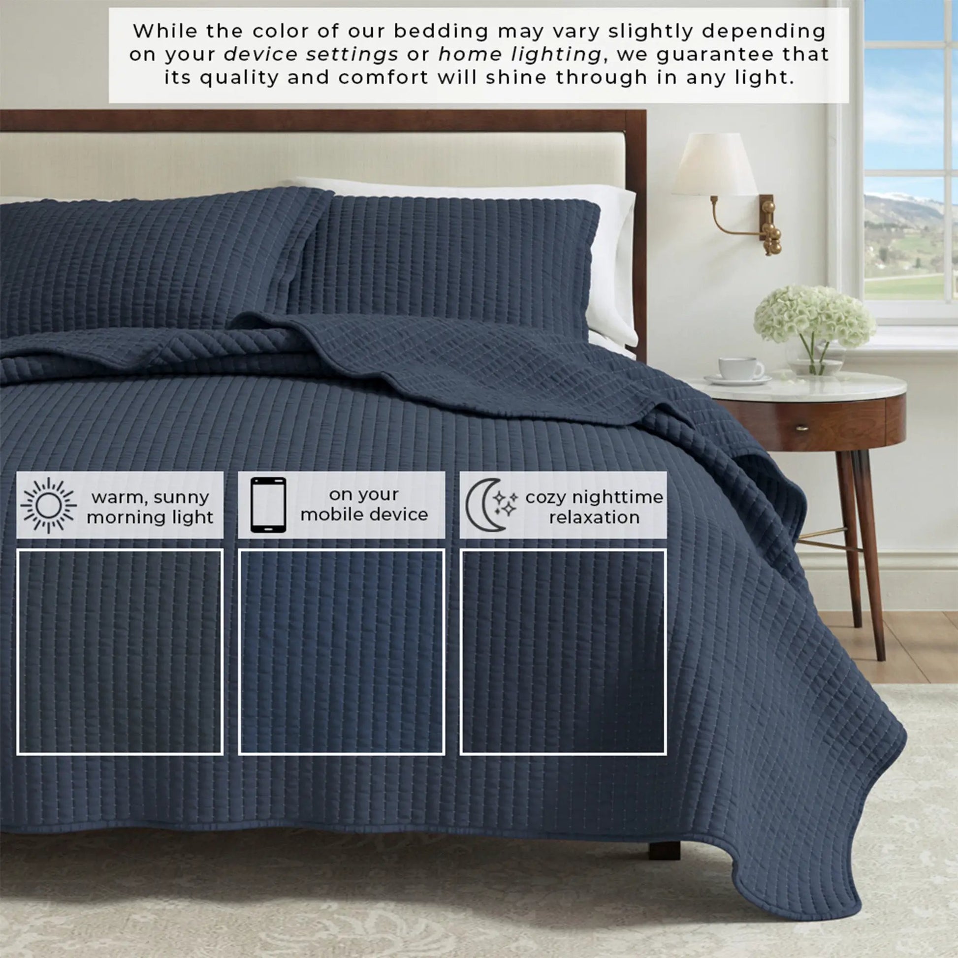 Solid Quilt - Alicia Collection from PriceLows™