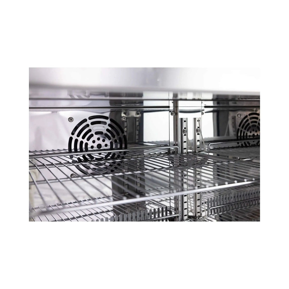 Outdoor Kitchen Beverage Fridge | 68L Stainless Steel | Undercounter Single Door | High-Efficiency Compressor