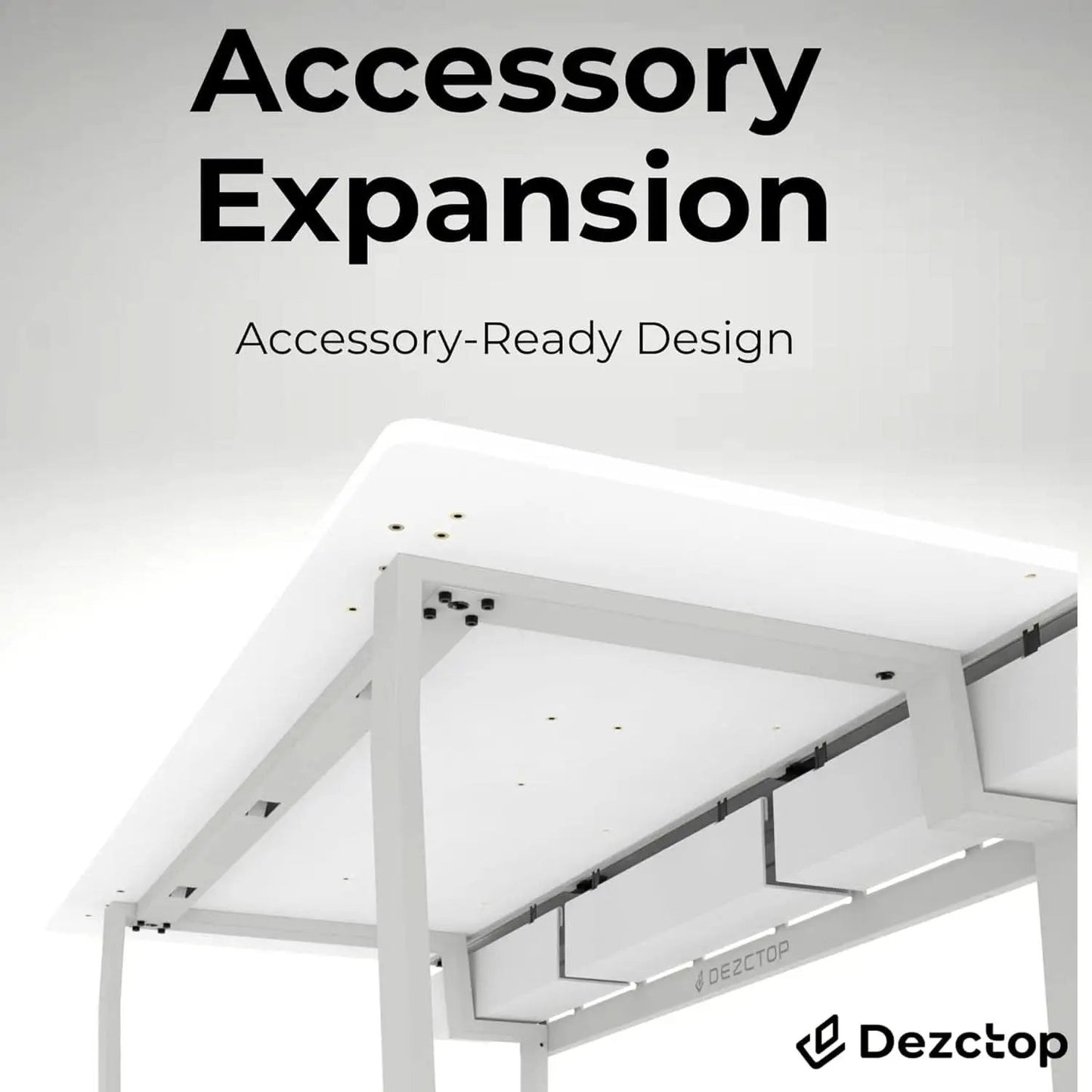 Large Gaming Desk with Pegboard and Cable Management from PriceLows™