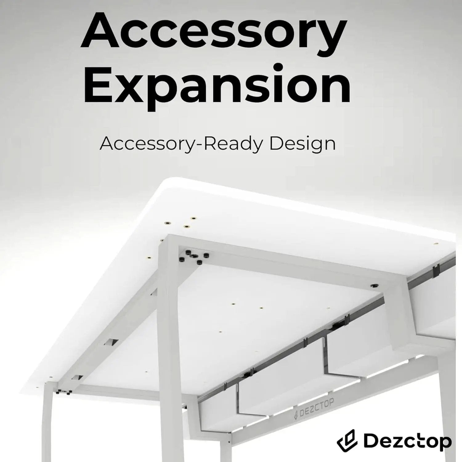 Large Gaming Desk with Pegboard and Cable Management from PriceLows™