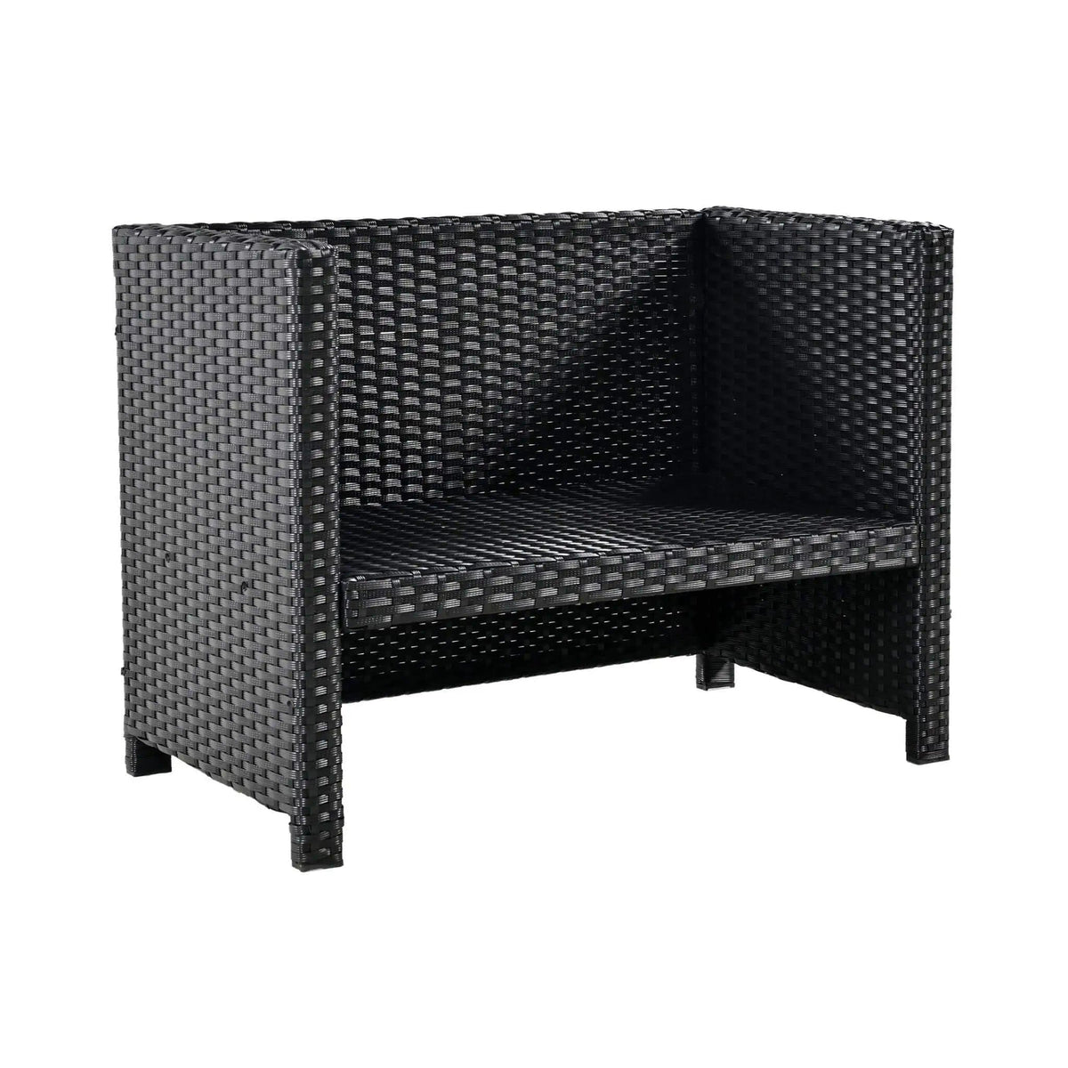 Large Outdoor Quadrilateral Spa Surround Rattan Sectional Sofa Set With Storage | Rattan | Outdoor Furniture Set | Living Room