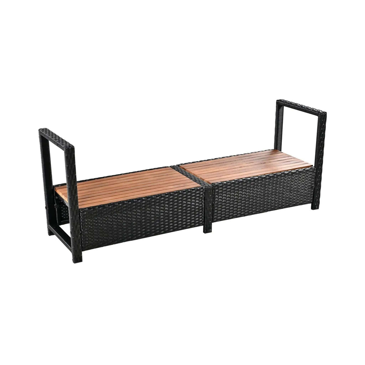 Large Outdoor Quadrilateral Spa Surround Rattan Sectional Sofa Set With Storage | Rattan | Outdoor Furniture Set | Living Room