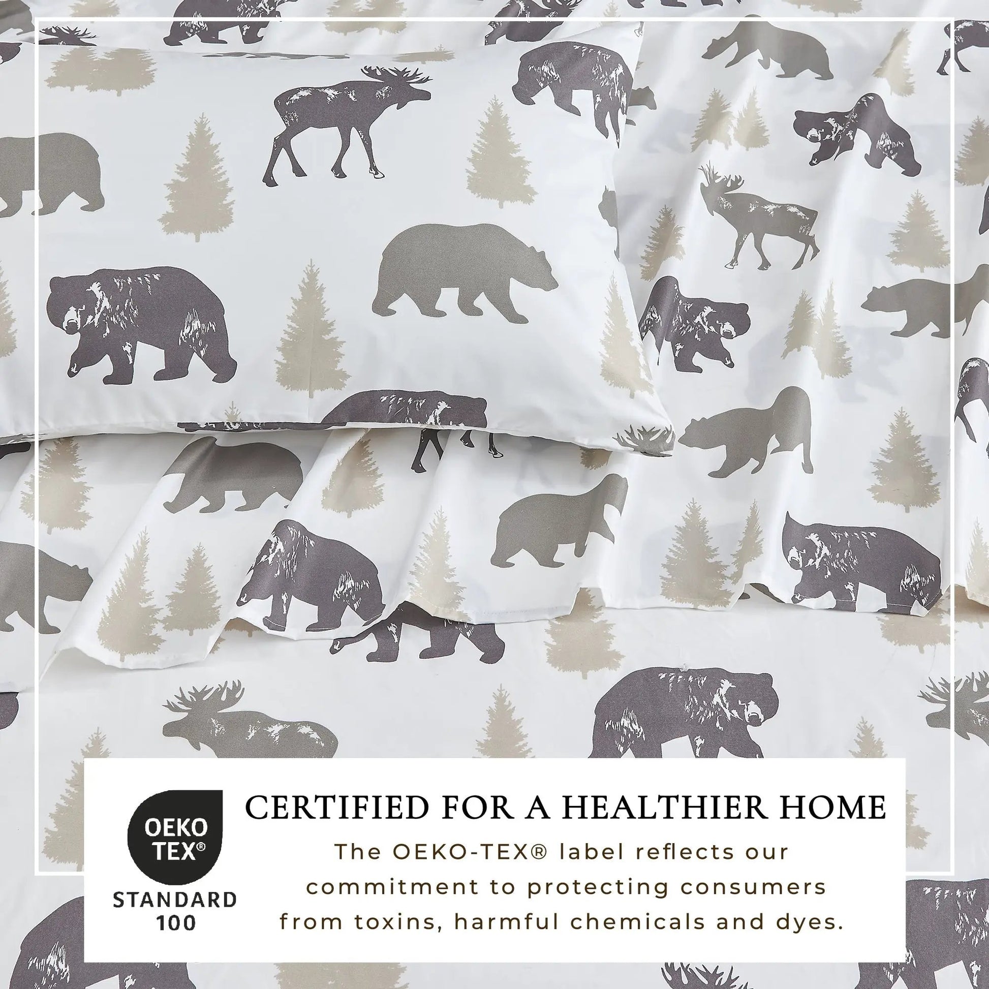Lodge Printed Sheet Set - Mountain Ridge Collection from PriceLows™