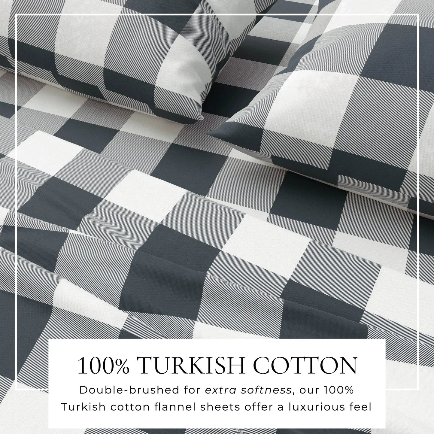 Turkish Cotton Flannel Sheet - Belle Collection from PriceLows™