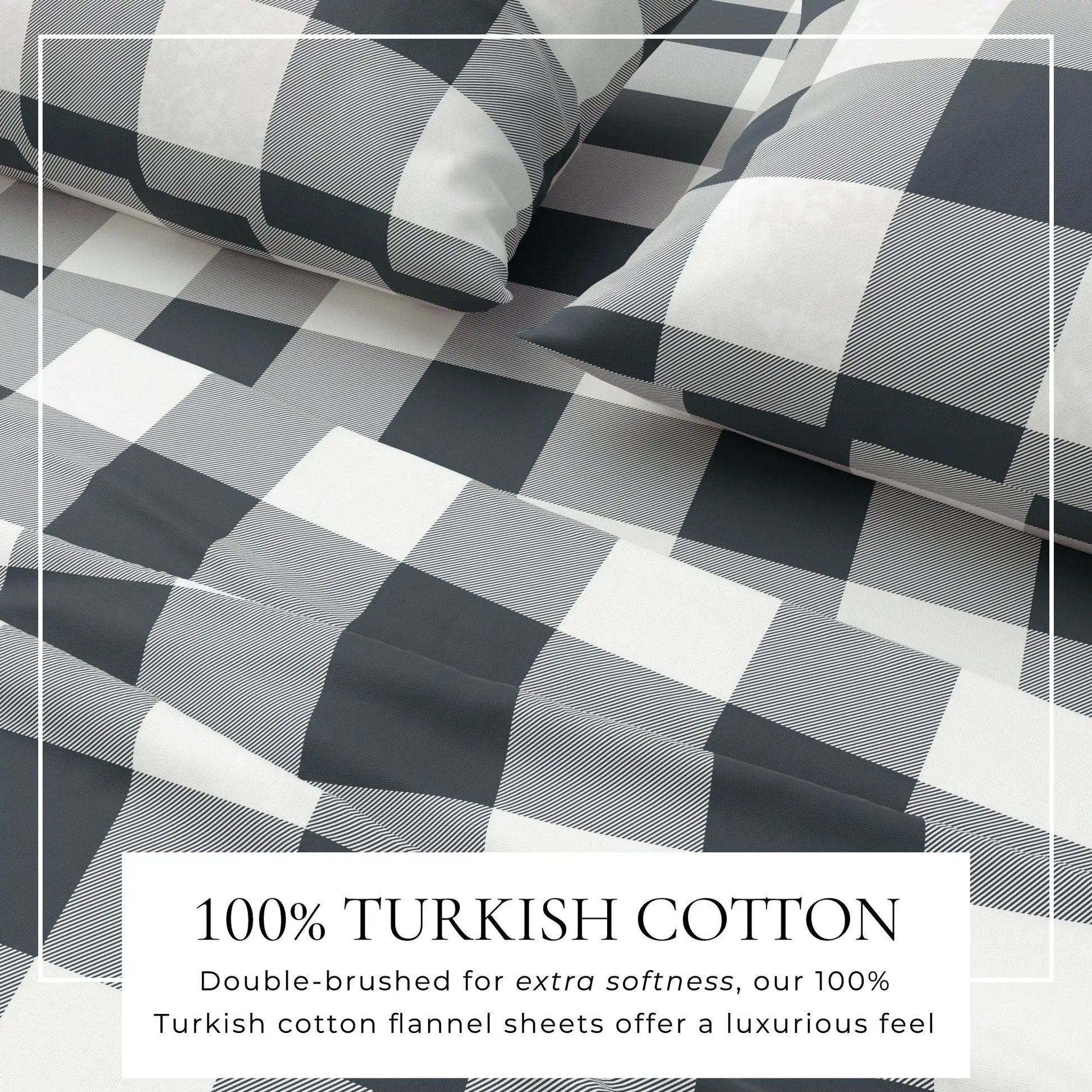 Turkish Cotton Flannel Sheet - Belle Collection from PriceLows™