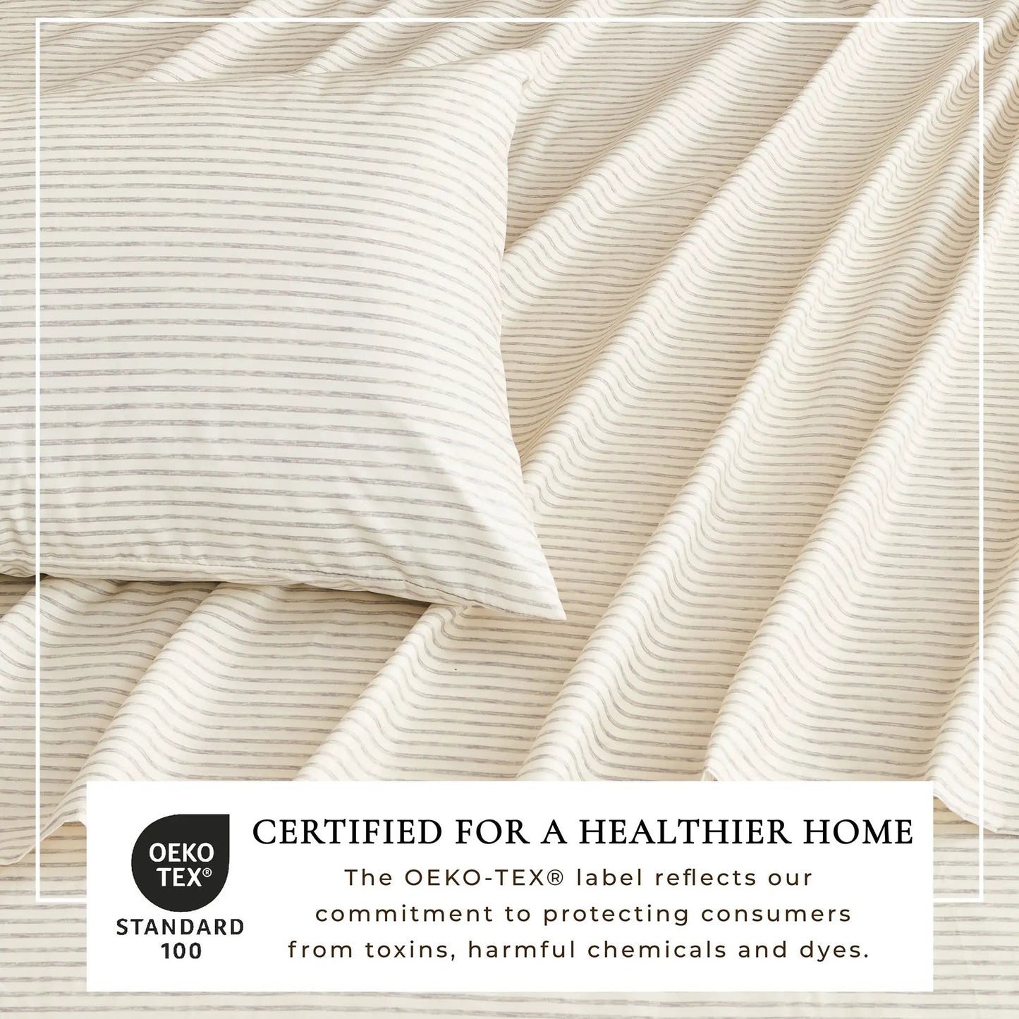 Striped Sheet Set - Evette Collection from PriceLows™