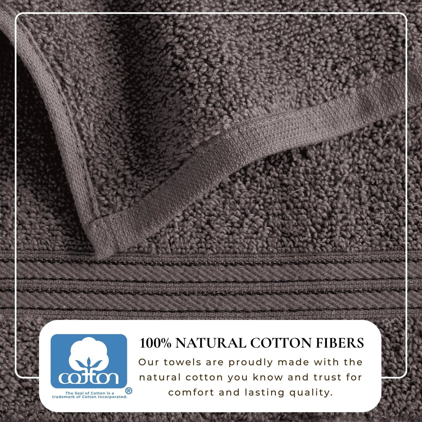 Cotton Terry Bath Towel Set - Cooper Collection from PriceLows™