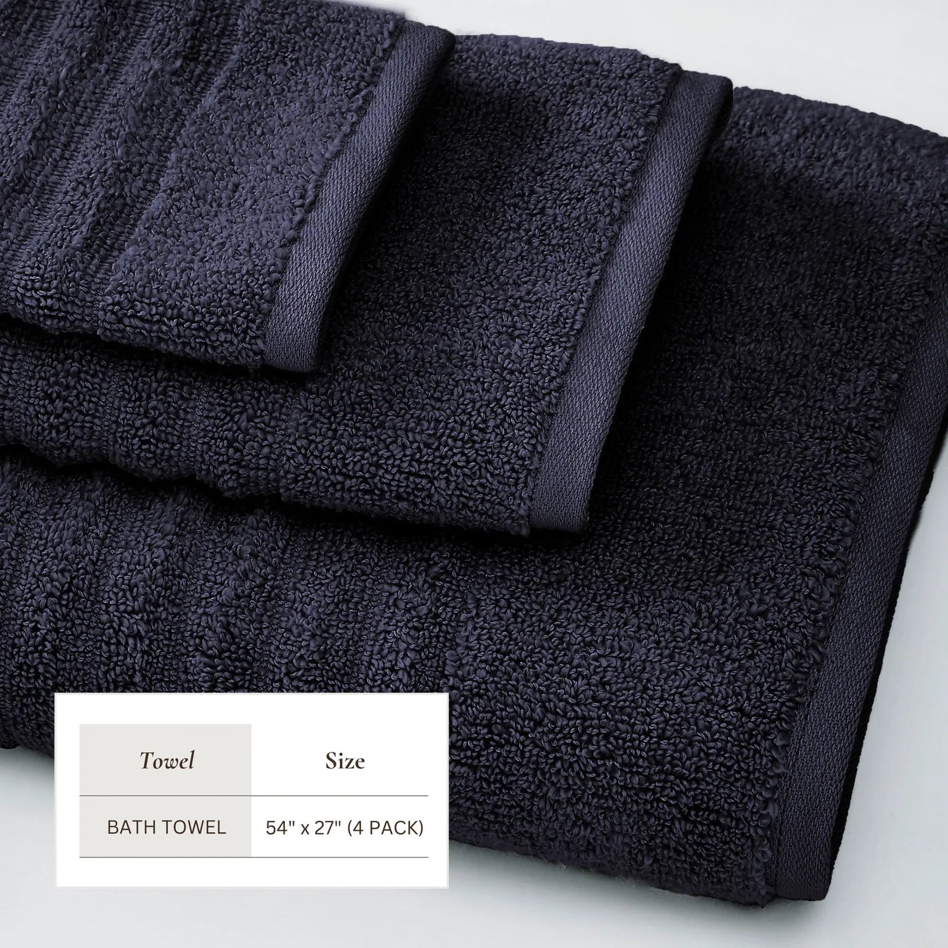 Luxury Combed Cotton Bath Towel Set - Karina Collection from PriceLows™