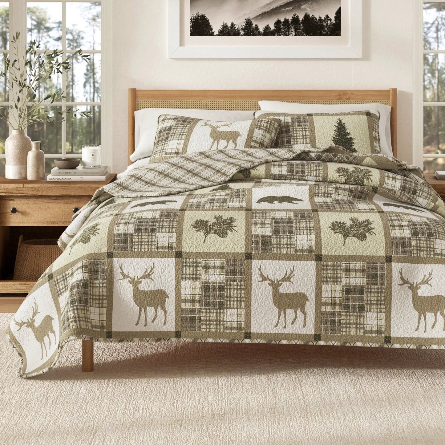 Lodge Quilt - Stonehurst Collection from PriceLows™