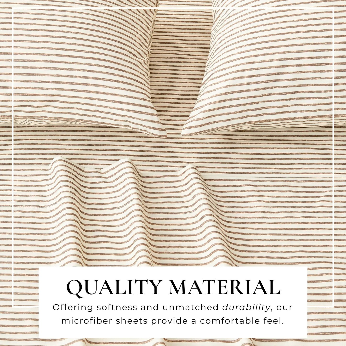 Striped Sheet Set - Evette Collection from PriceLows™