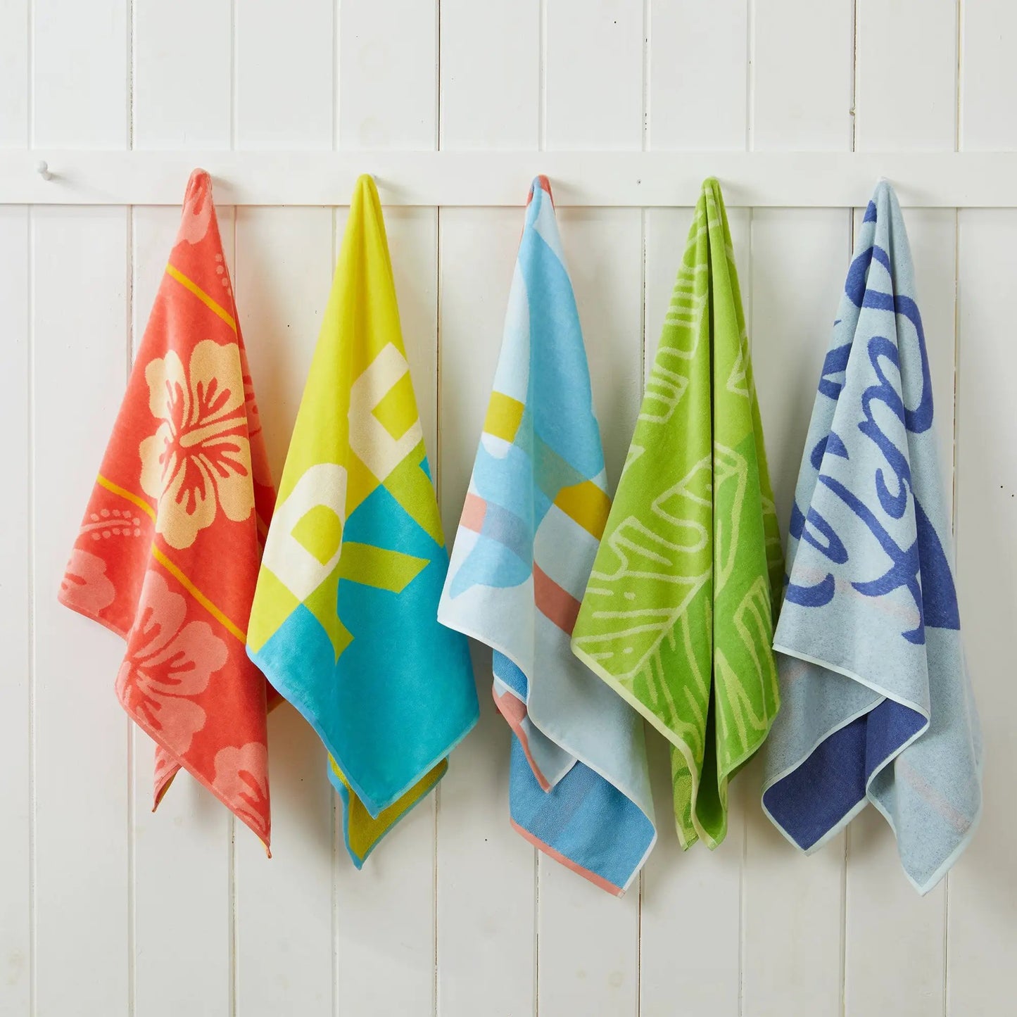 2 Pack Vibrant Beach Towels - Boca Collection from PriceLows™
