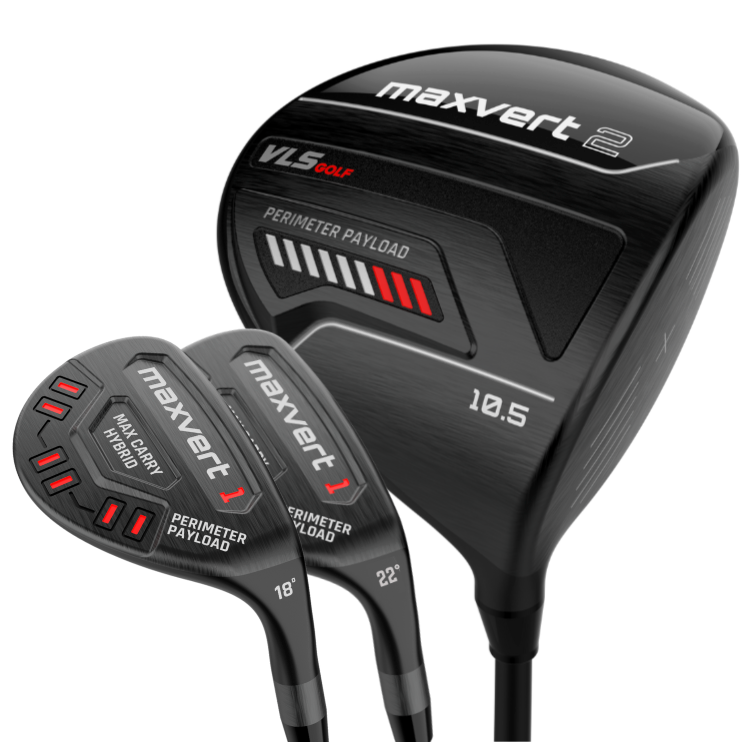 Golf Driver And Hybrids | Maxvert 2 Model | Shaft Shift Tech | 18 Deg