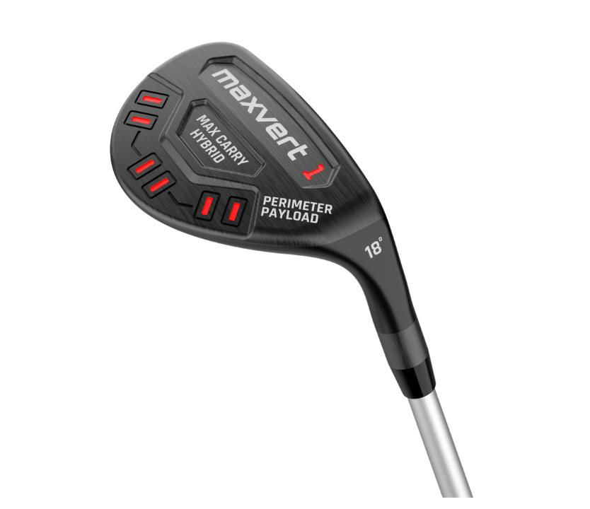 Golf Driver And Hybrids | Maxvert 2 Model | Shaft Shift Tech | 18 Deg
