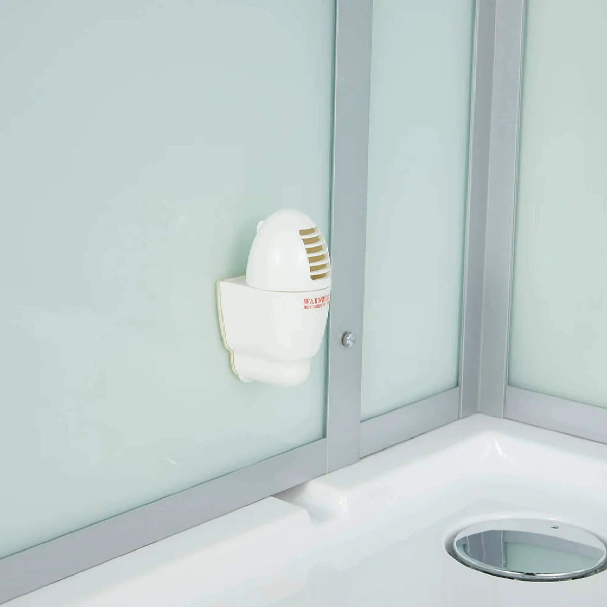 Maya Bath Platinum Arrezo Steam Shower With Rainfall Ceiling Shower | 37 Inch | Bathroom Use | Bathroom