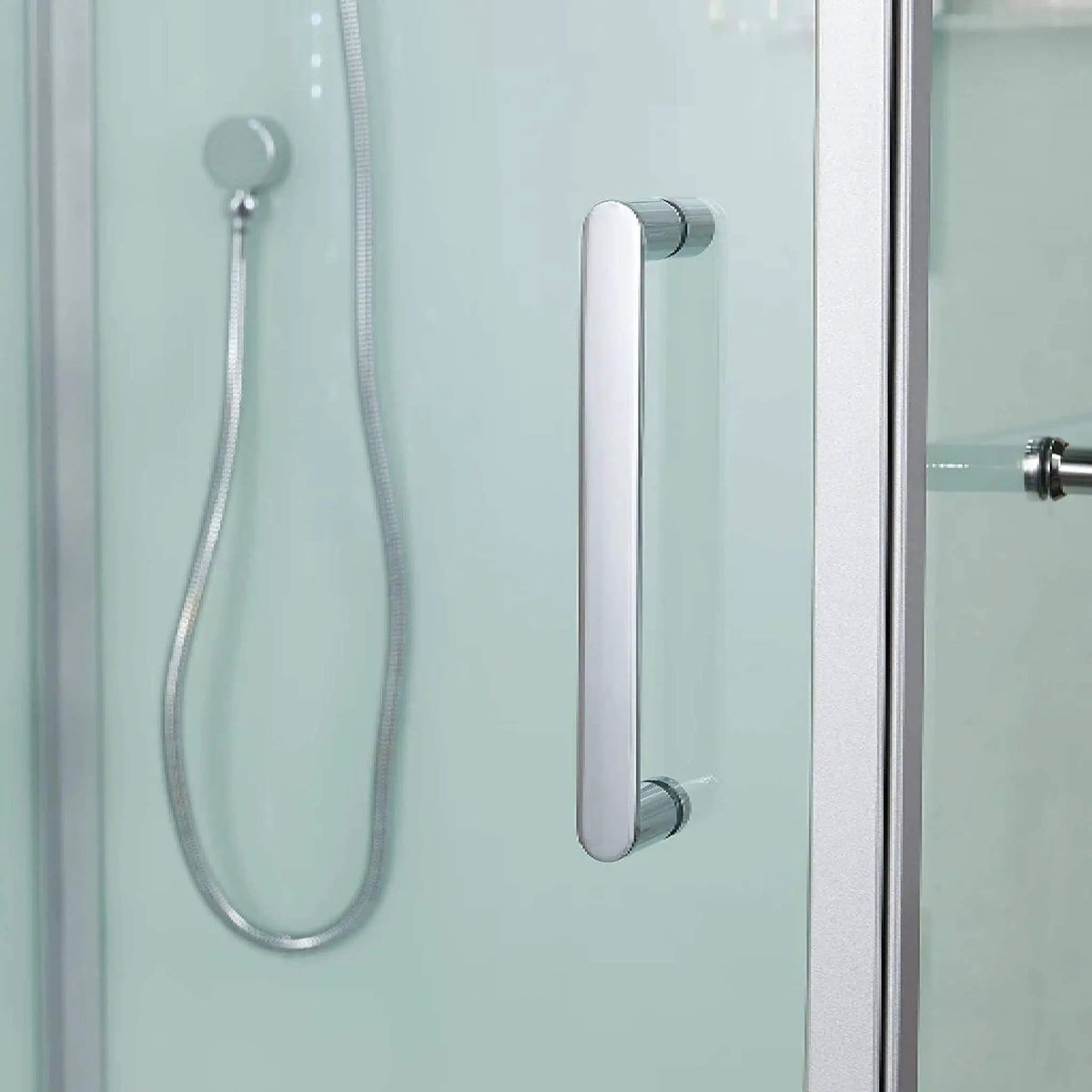 Maya Bath Platinum Arrezo Steam Shower With Rainfall Ceiling Shower | 37 Inch | Bathroom Use | Bathroom