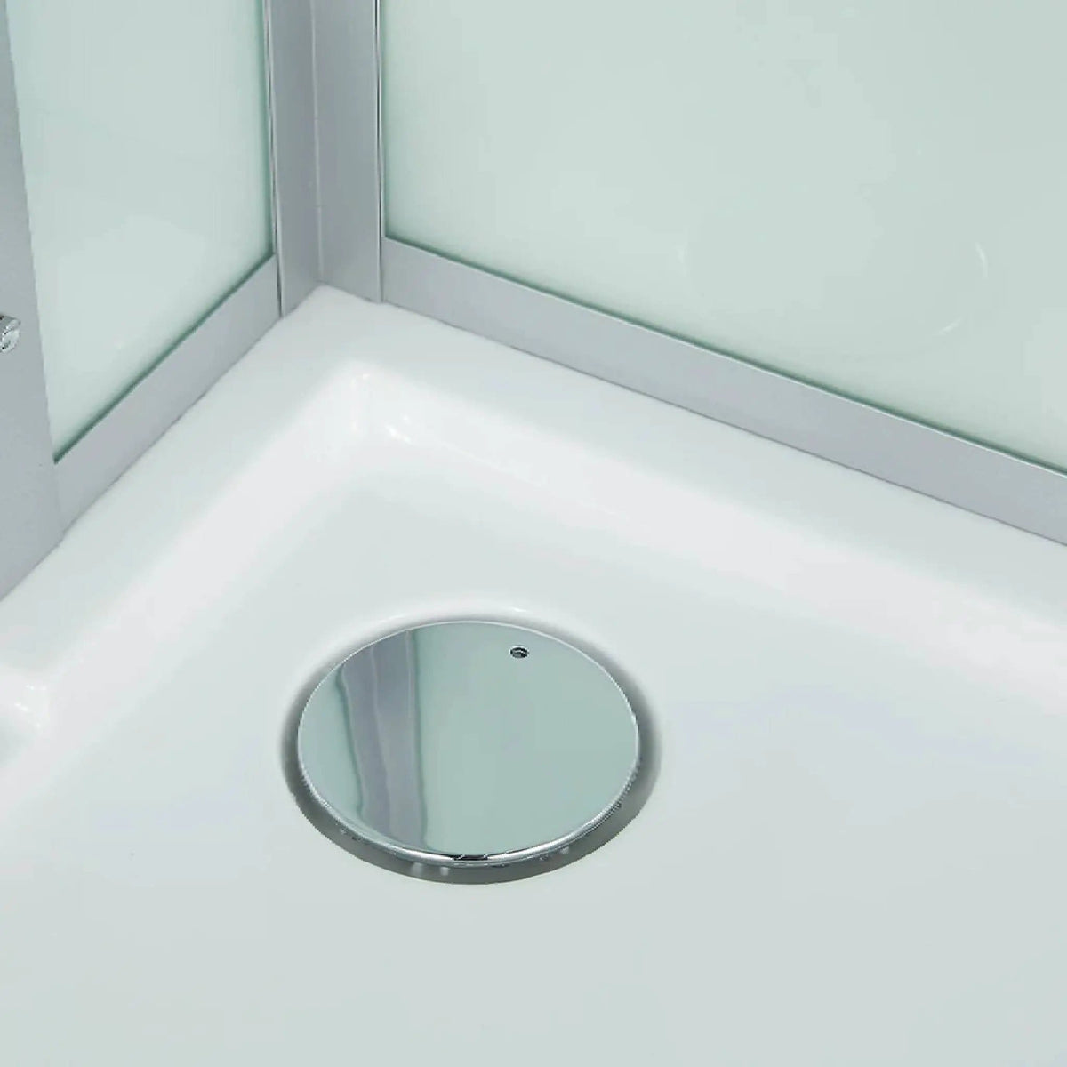 Maya Bath Platinum Arrezo Steam Shower With Rainfall Ceiling Shower | 37 Inch | Bathroom Use | Bathroom