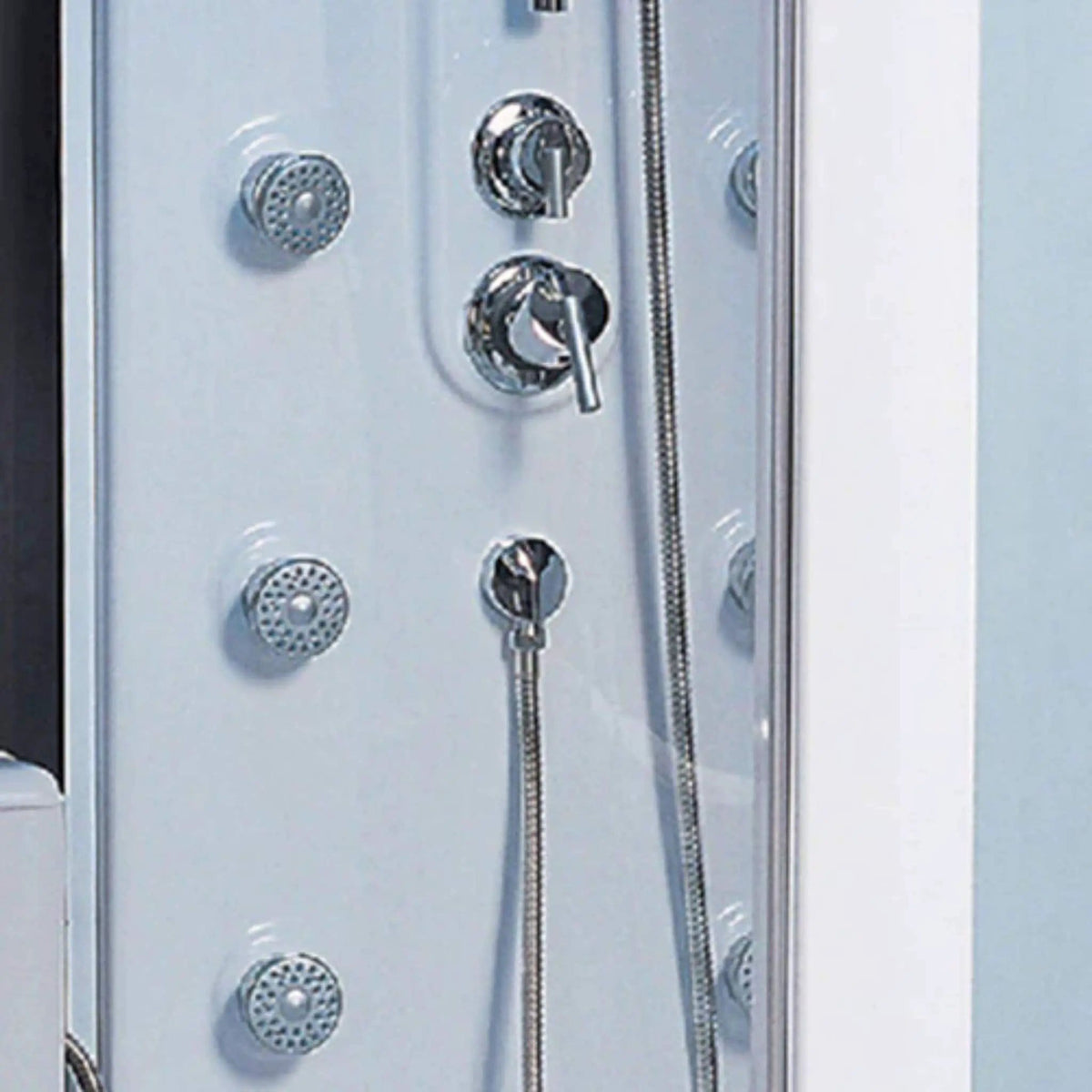 Maya Bath Siena Steam Shower With 10 Acupuncture Jets | Bathroom Use | Everyday Use | Bathroom