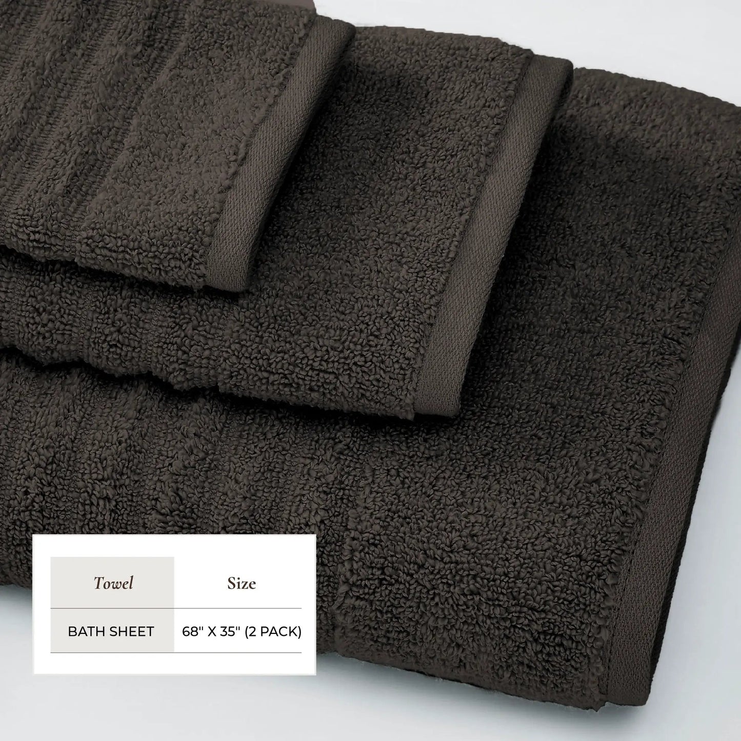 Luxury Combed Cotton Bath Towel Set - Karina Collection from PriceLows™