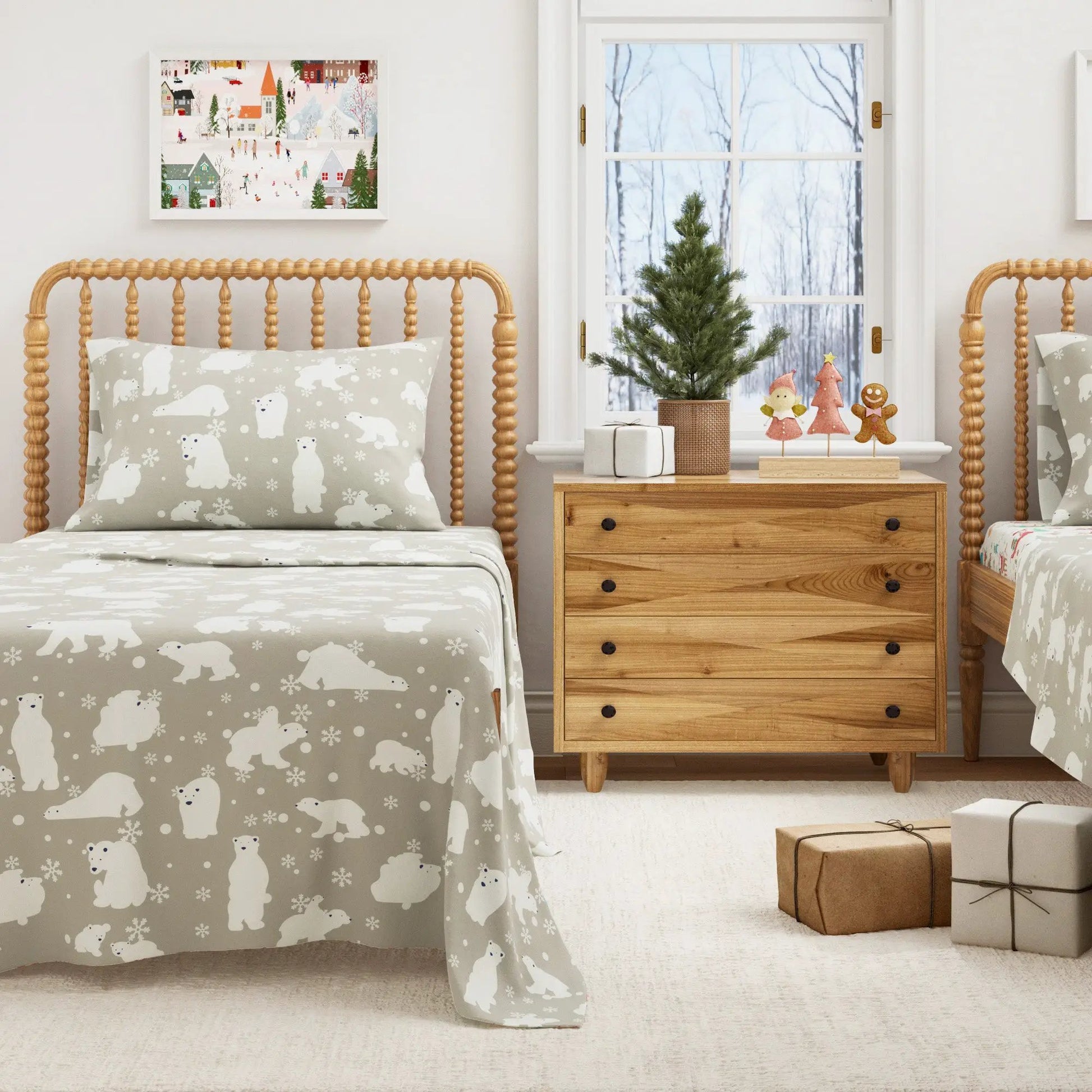Turkish Cotton Flannel Sheet - Stratton Collection from PriceLows™