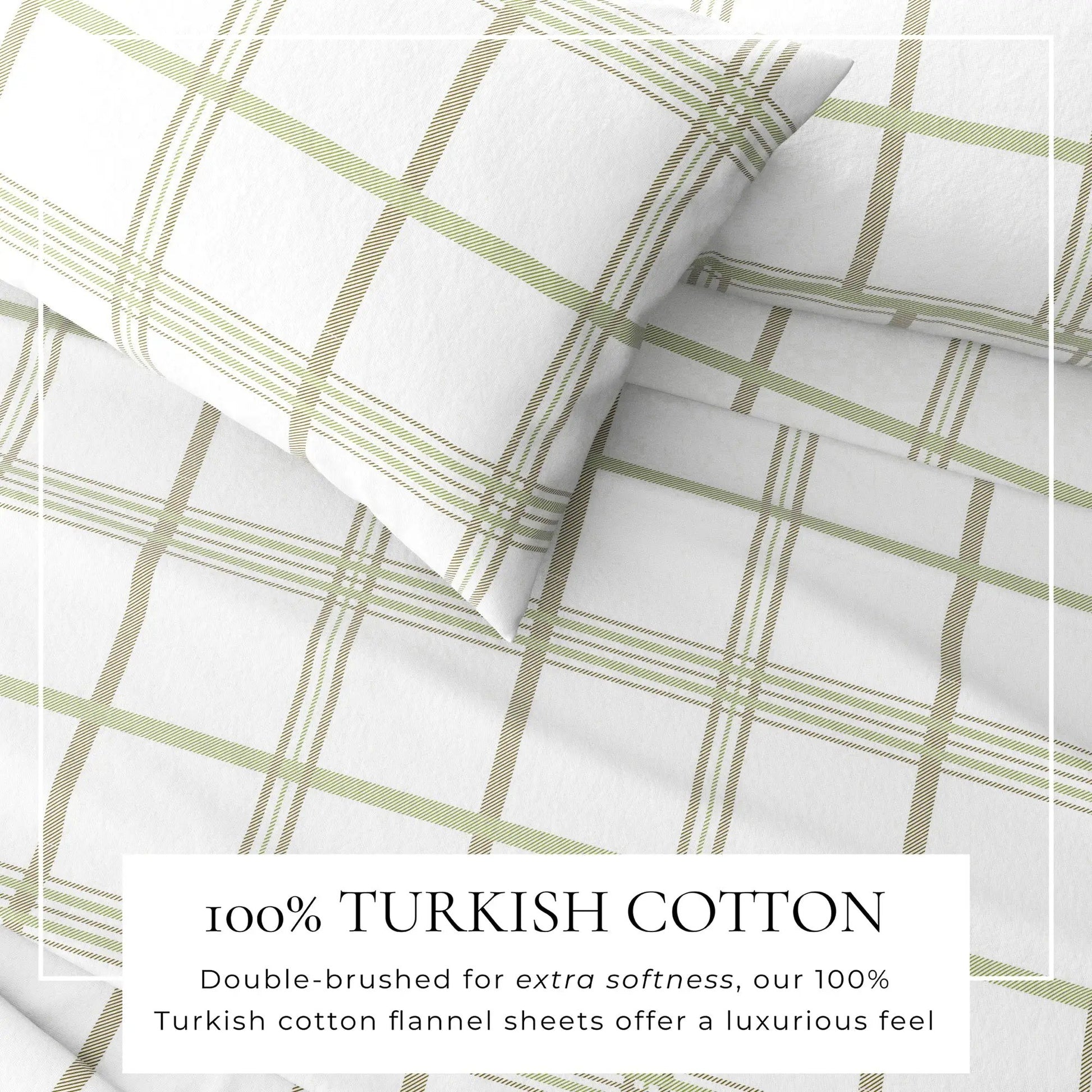 Turkish Cotton Flannel Sheet - Belle Collection from PriceLows™