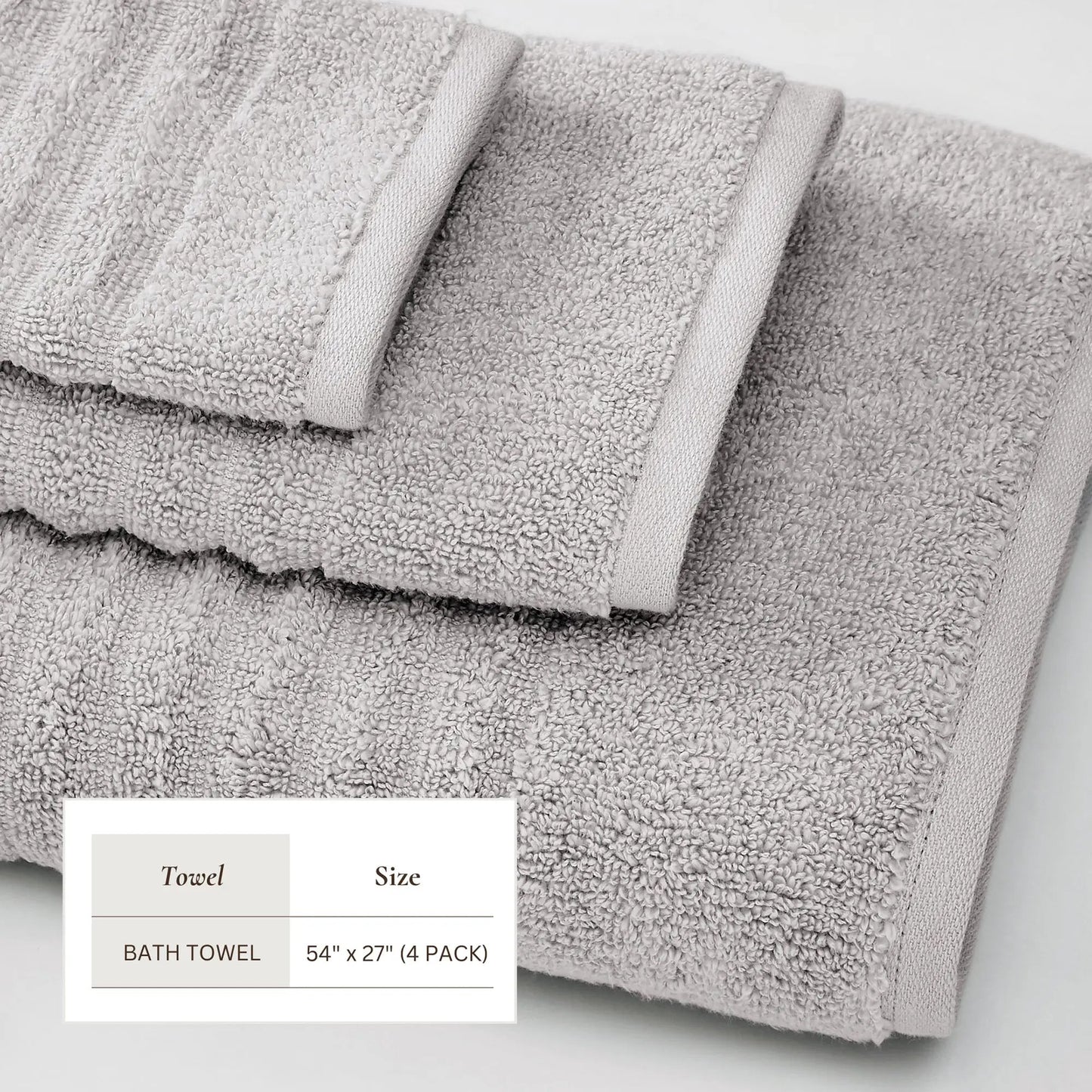 Luxury Combed Cotton Bath Towel Set - Karina Collection from PriceLows™