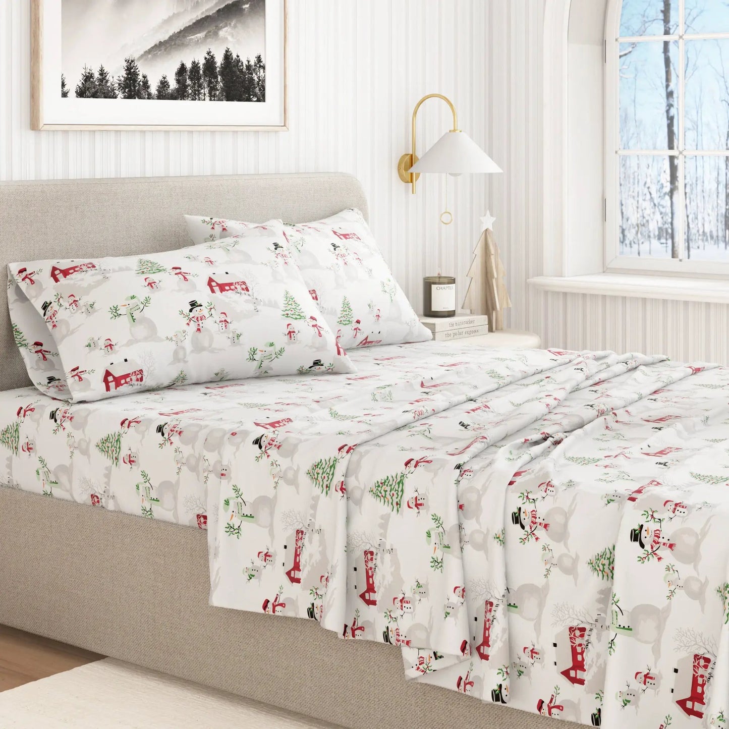 Turkish Cotton Flannel Sheet - Stratton Collection from PriceLows™