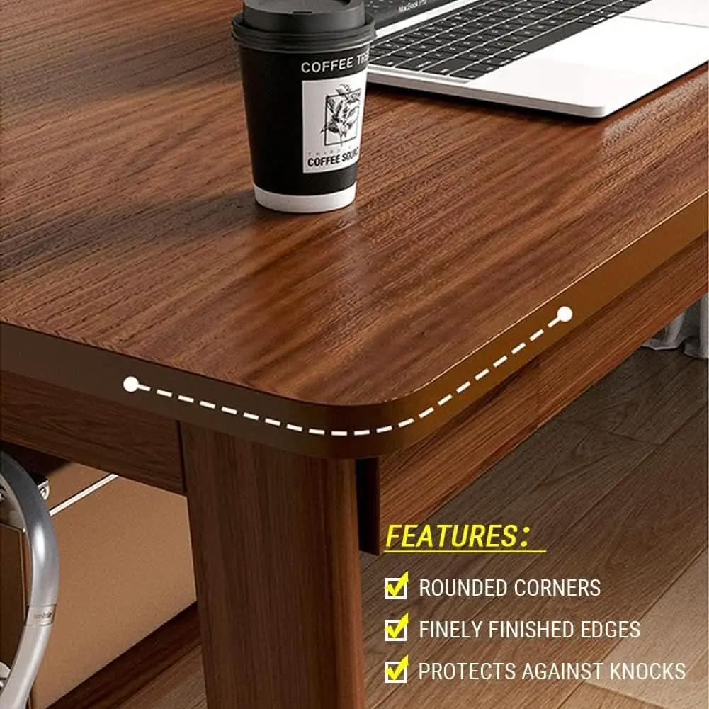 Mid-Century Minimalist Long Desk for Home Office Use from PriceLows™