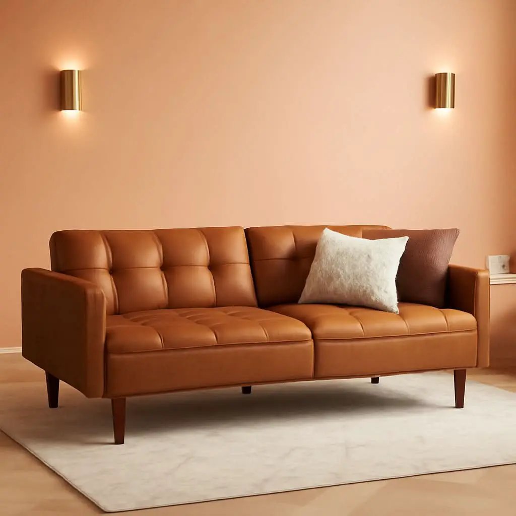 Mid Century Modern Multi Functional Sofa Bed Futon from PriceLows™