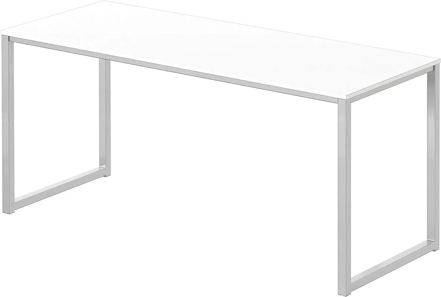 Mission Style 48 Inch White Computer Desk Home Office from PriceLows™