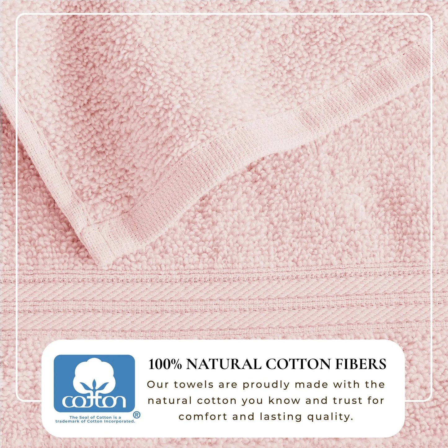 Cotton Terry Bath Towel Set - Cooper Collection from PriceLows™