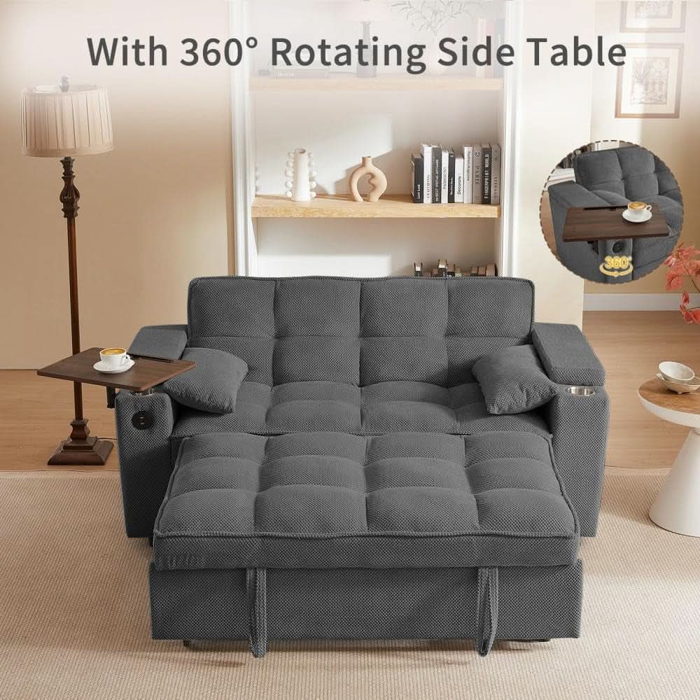 Modern 3 In 1 Folding Sofa Bed With Mattress from PriceLows™