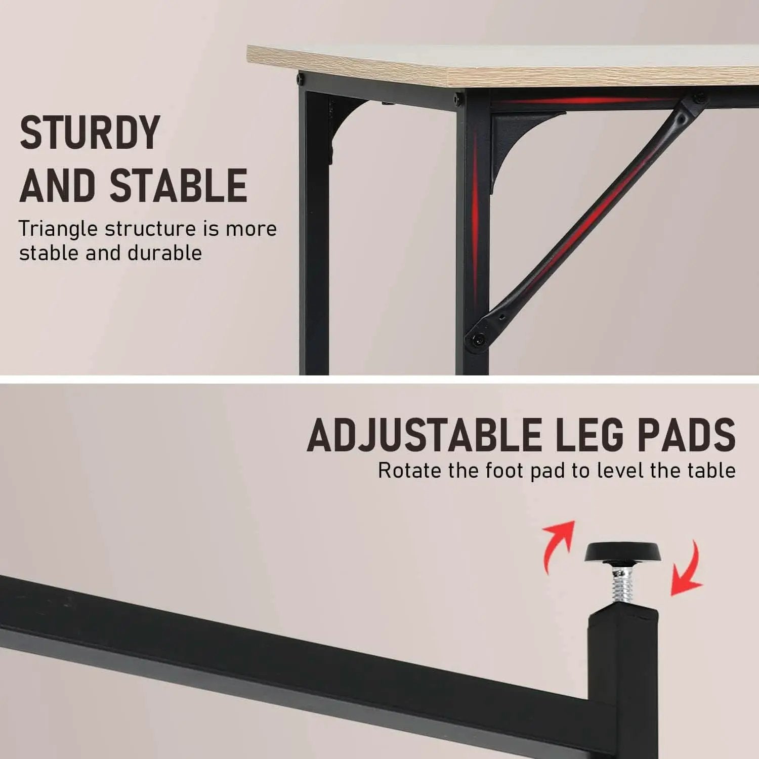 Modern 39 Inch Computer Desk for Home Office Use from PriceLows™