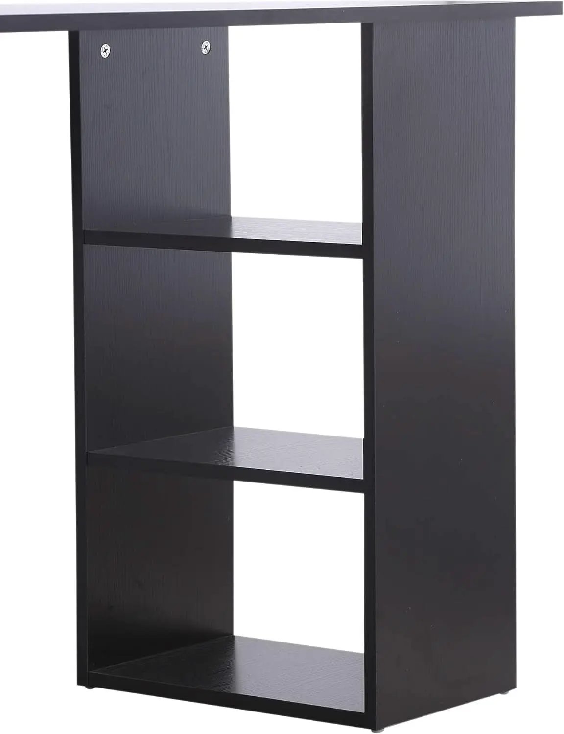 Modern 47 Inch Computer Desk With Storage Shelves from PriceLows™